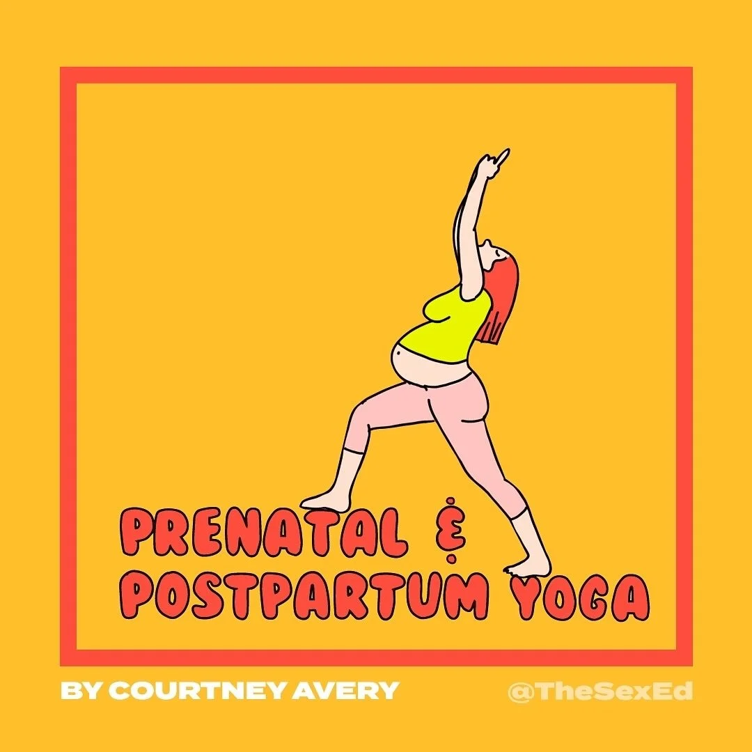 Have you read &ldquo;Prenatal &amp; Postpartum Yoga&rdquo; by Courtney Avery of @intimatehealthyoga ? In this essay Courtney guides you through ideas, considerations, movements, and #yoga poses to safely try on your own during pregnancy and after chi