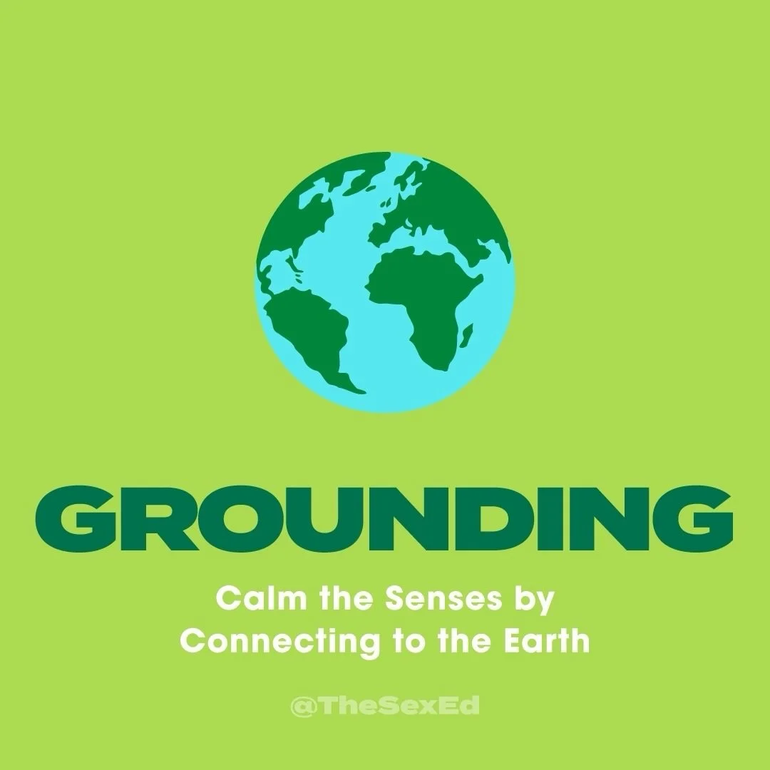 Happy Earth Day 🌱Swipe through this grounding guide to center yourself and calm the senses by connecting to Earth💙💚