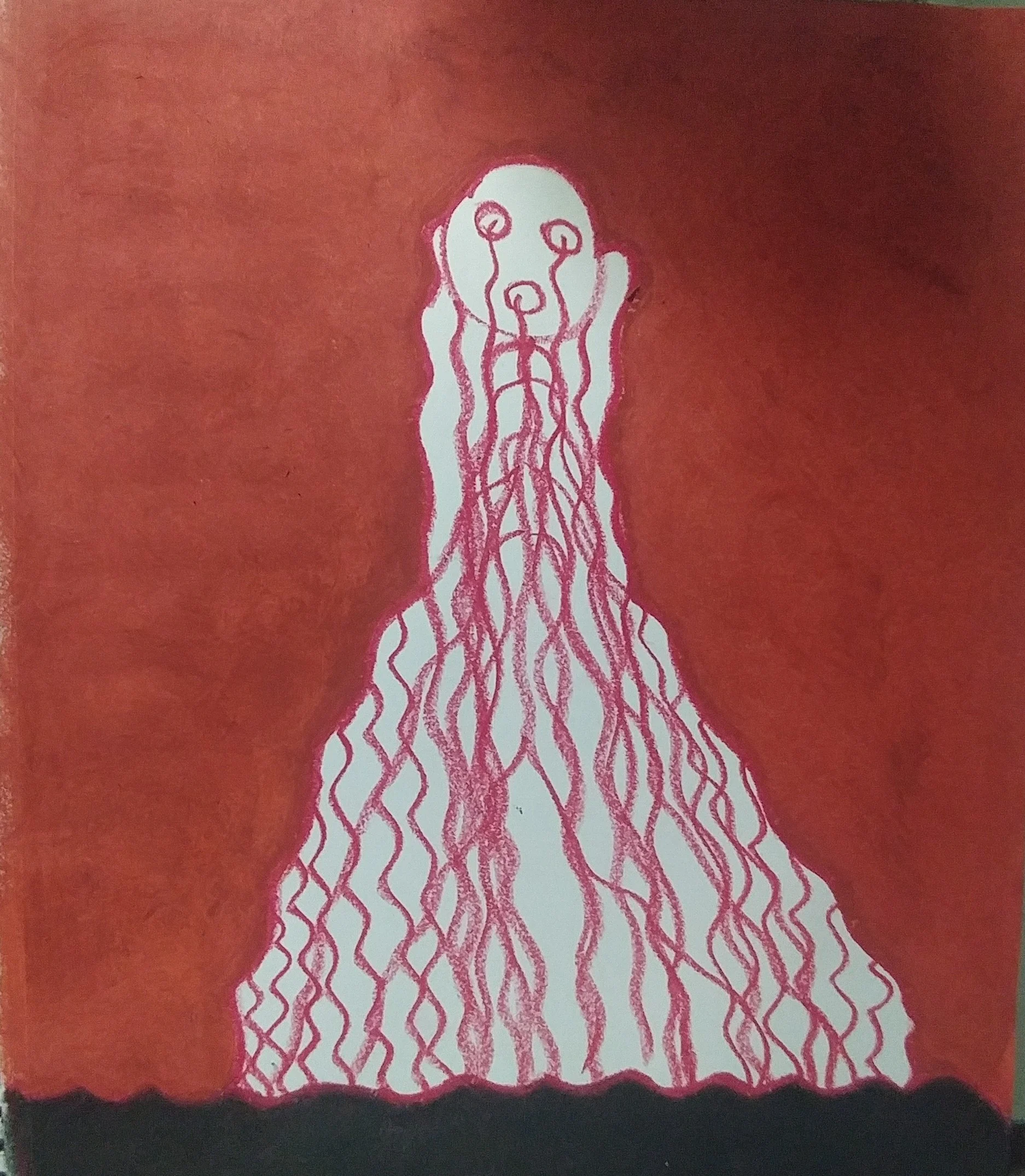  2018, 17x14, oil on paper 