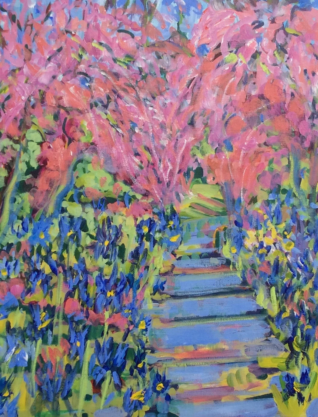 "Van Dusen Cherry Blossoms"