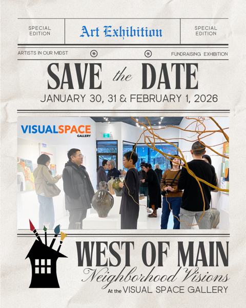 West of Main Artists Exhibition at Visual Space Gallery