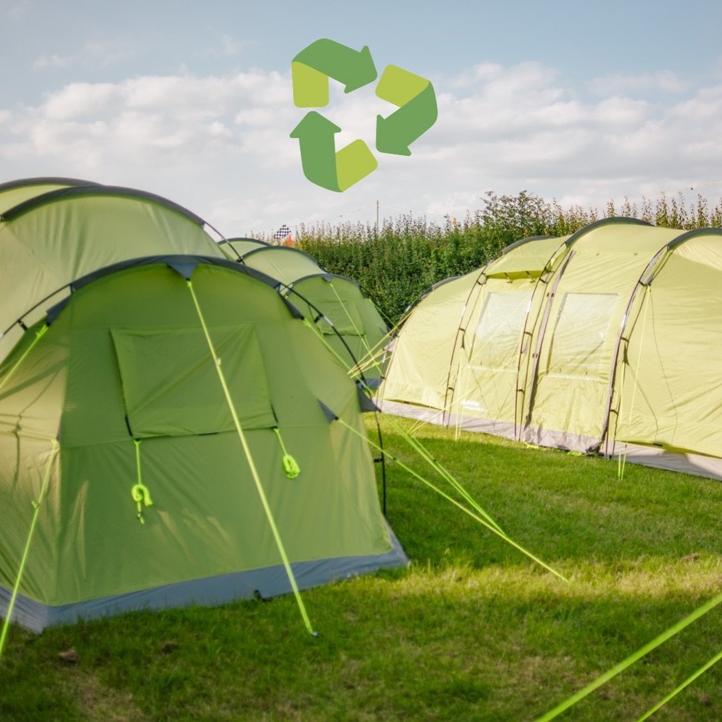 Heading to a festival in 2025? Whether you&rsquo;re glamping or camping, there are easy ways to make your experience eco-friendly! Here are a few tips to reduce your impact:

1. If you&rsquo;re not glamping, always take your tent with you! Leaving te