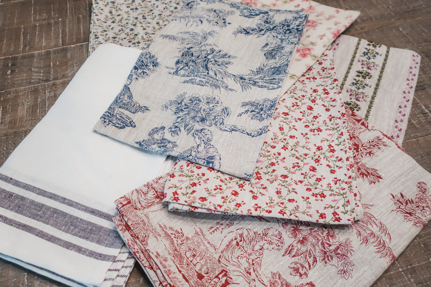 Linen Table/Dresser Runners - Handmade in France - Now in two sizes!   Aimee's French Market