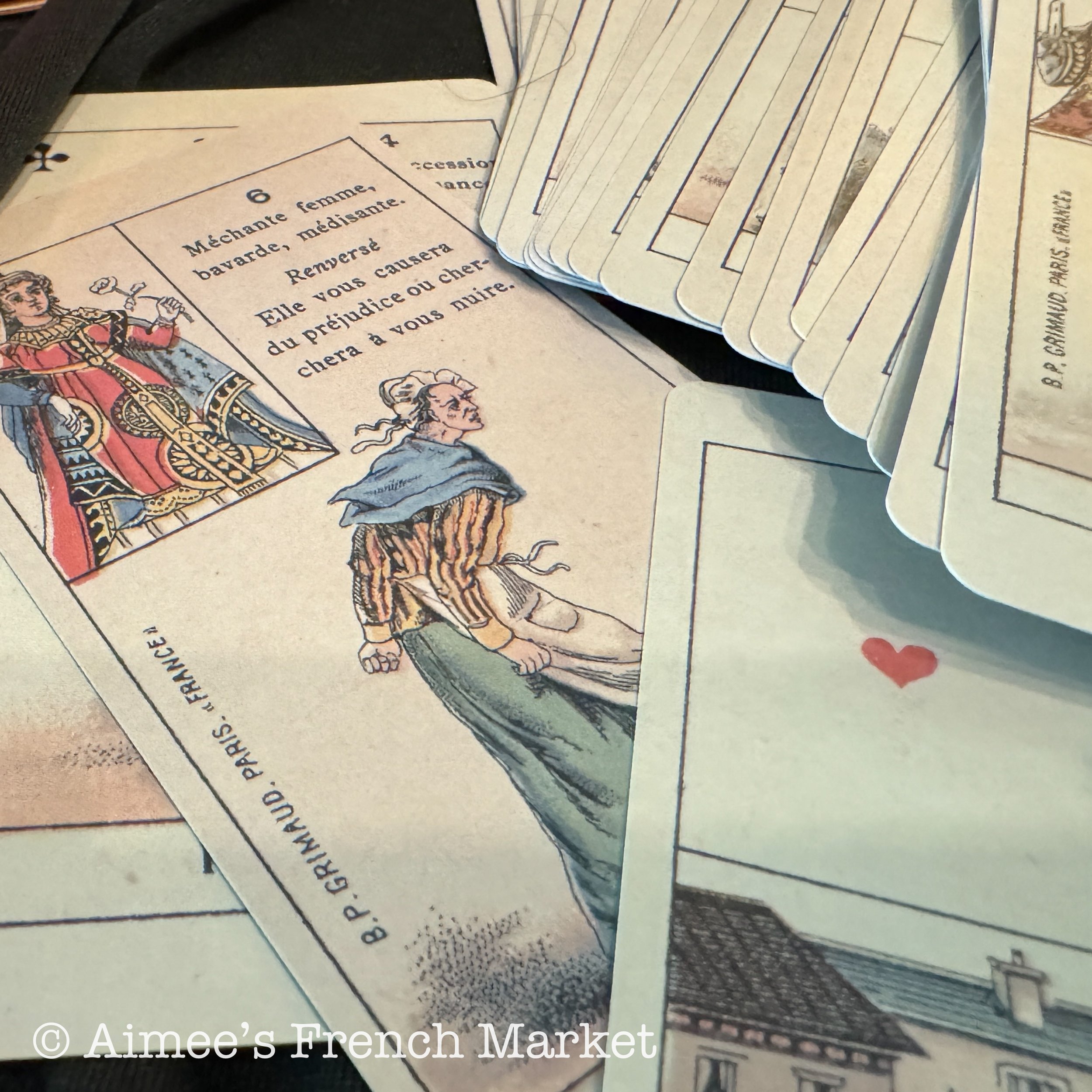 Early French Version of Tarot Cards - Le Petit Cartomancien