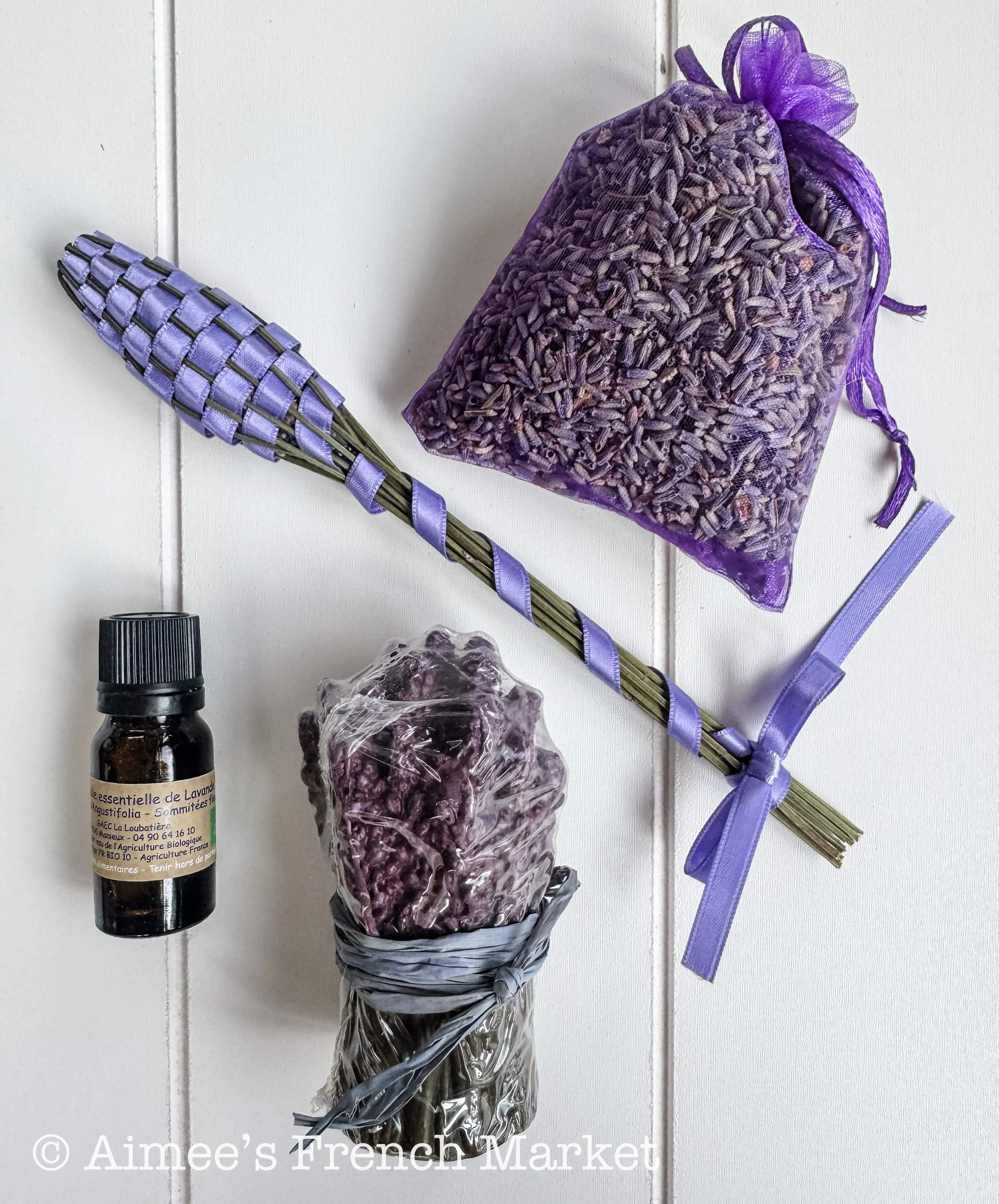 I Love French Lavender Gift Box - All products artisan-made in France