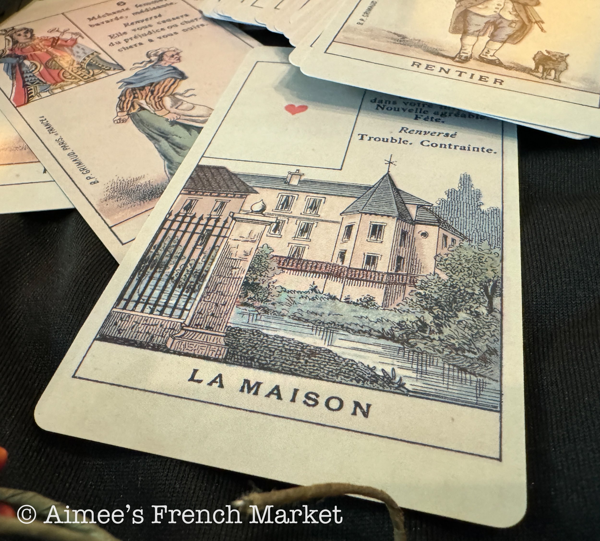 Early French Version of Tarot Cards - Le Petit Cartomancien