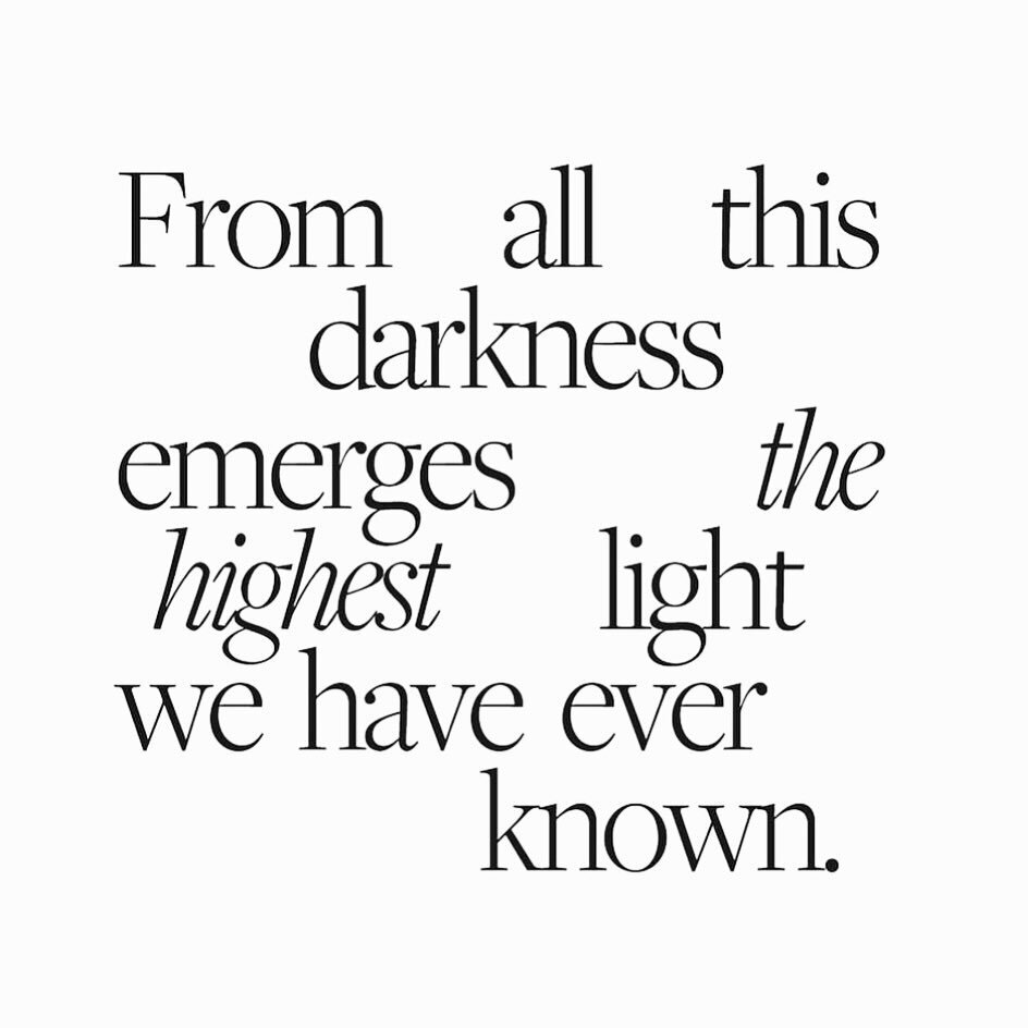the light does come to give back everything the darkness stole. it starts with us. it&rsquo;s time to shine your light and bring it everywhere you go.  #soulreminders #mondaymantra #youarethehealer #besacred