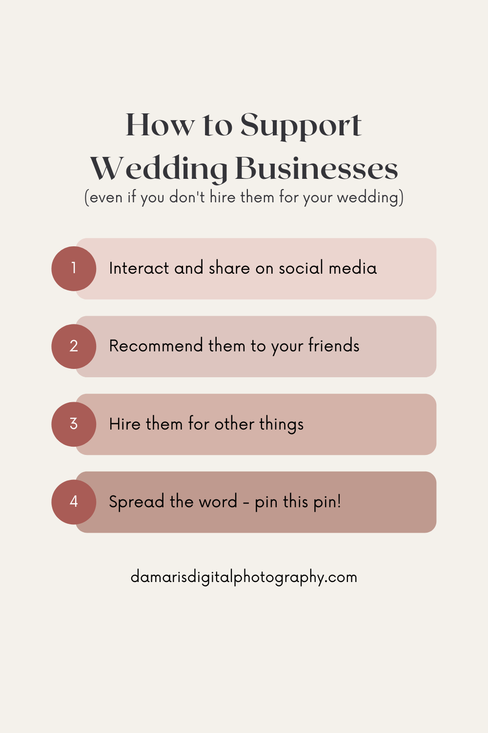 How to Support Wedding Businesses