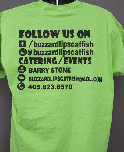 Buzzard Lips Green Shirt Back.jpg