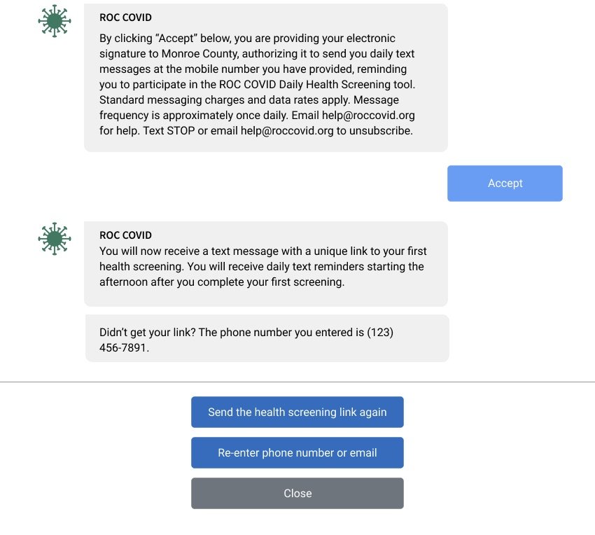 Sample Chatbot Interaction