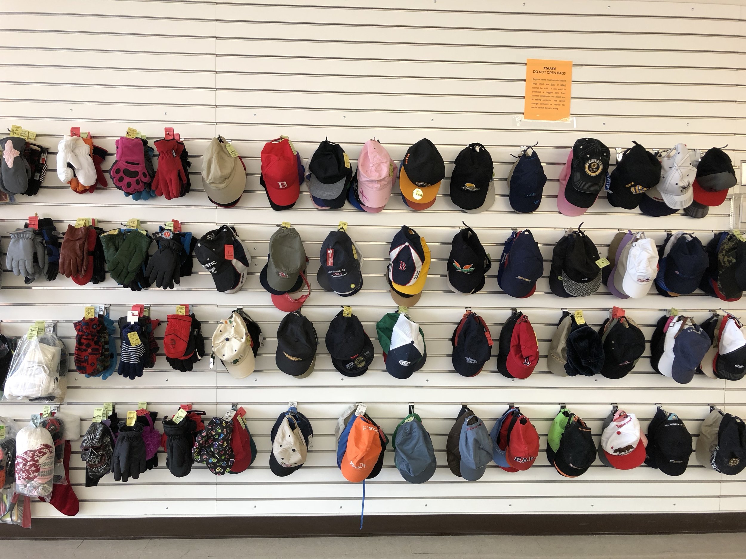 Wall of Hats