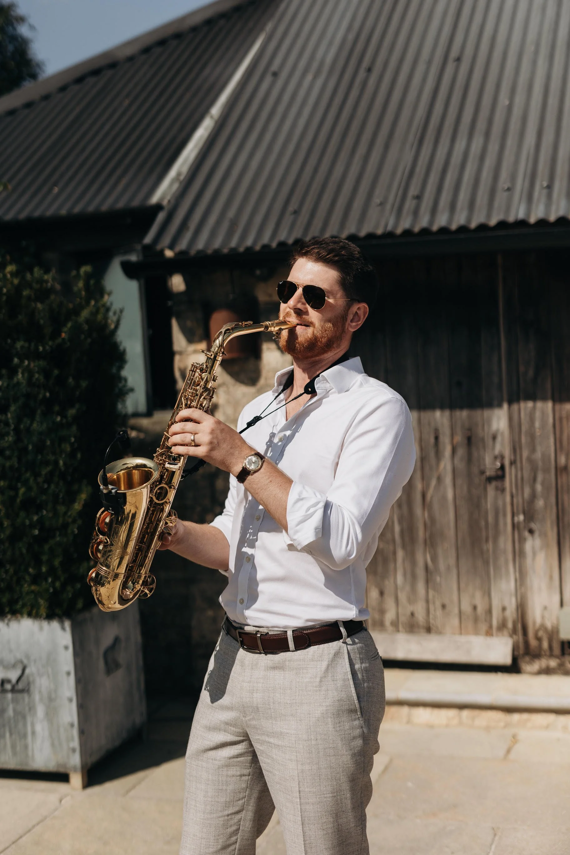 James Sax at Cripps Barn (Cripps &amp; Co) Gloucestershire