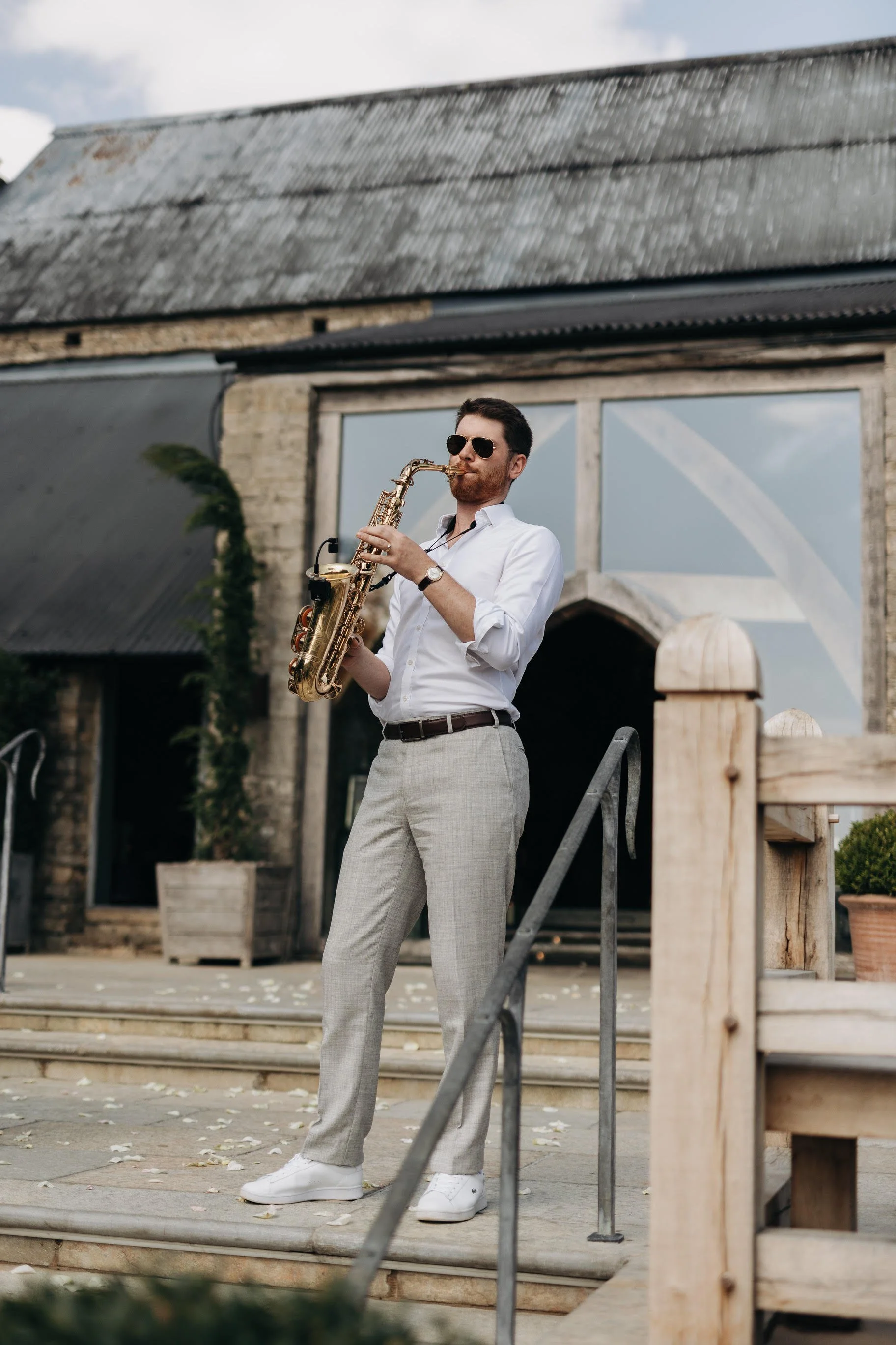 James Sax at Cripps Barn (Cripps &amp; Co) Gloucestershire