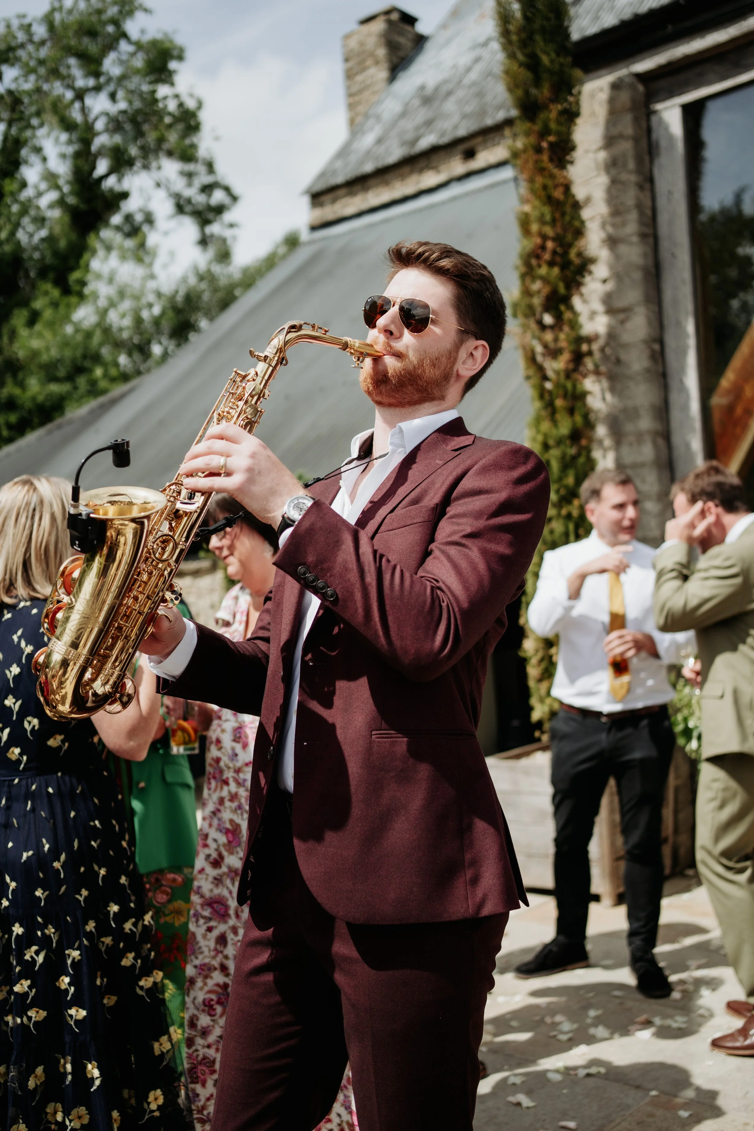 James Sax at Cripps Barn (Cripps &amp; Co) Gloucestershire