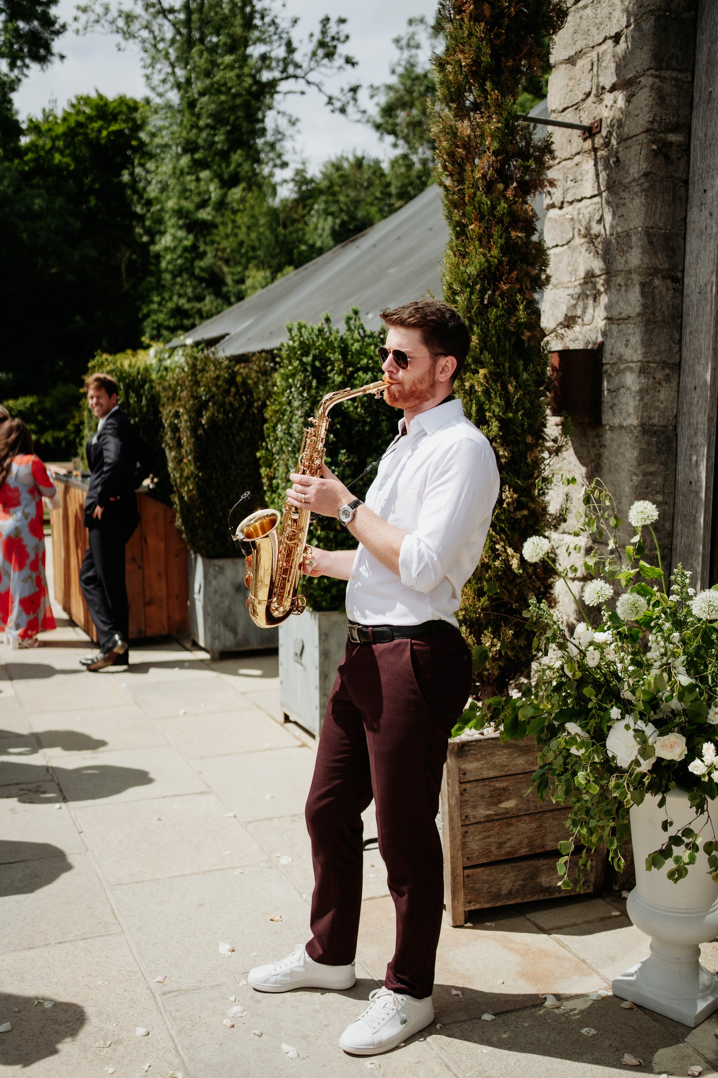 James Sax at Cripps Barn (Cripps &amp; Co) Gloucestershire