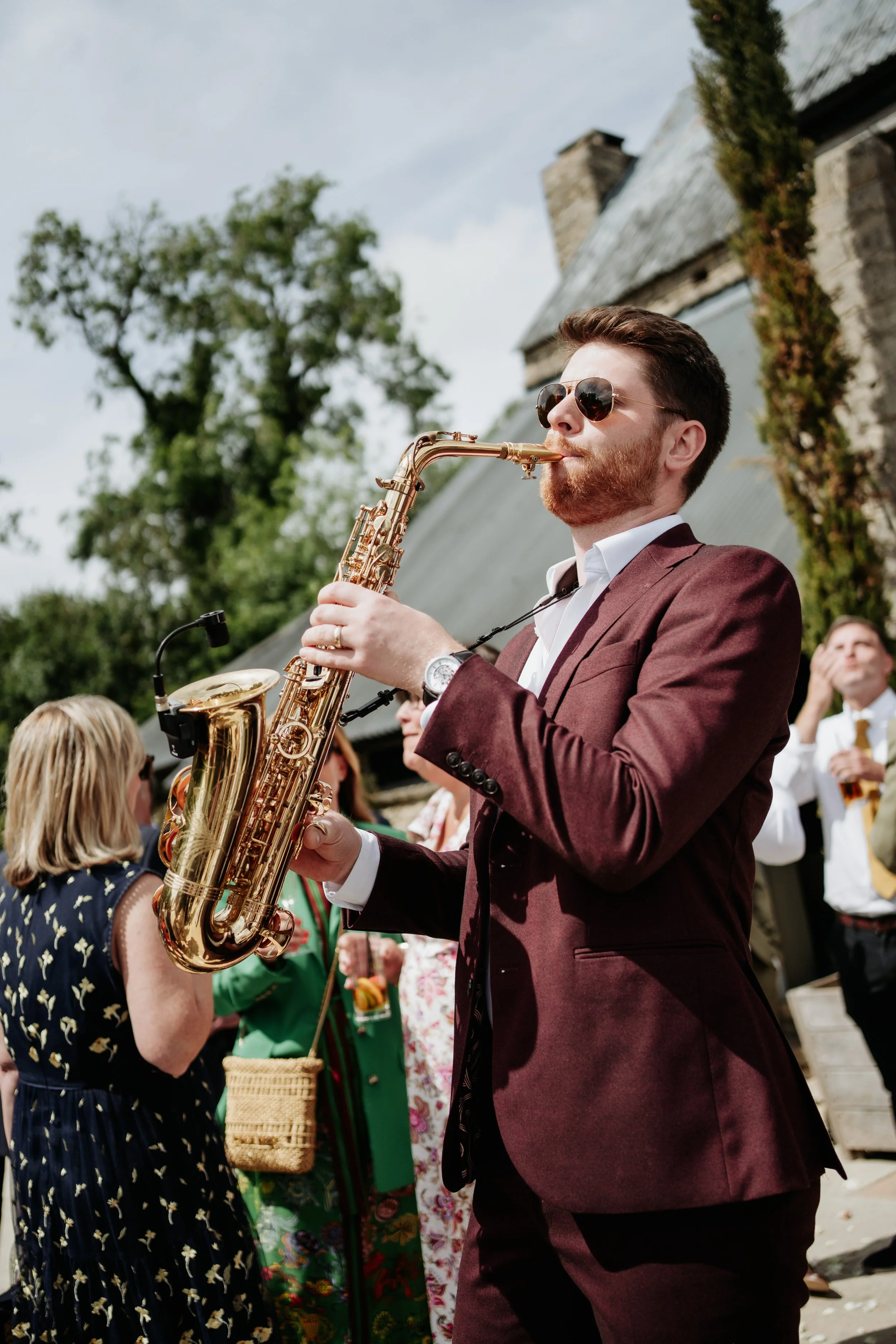 James Sax at Cripps Barn (Cripps &amp; Co) Gloucestershire