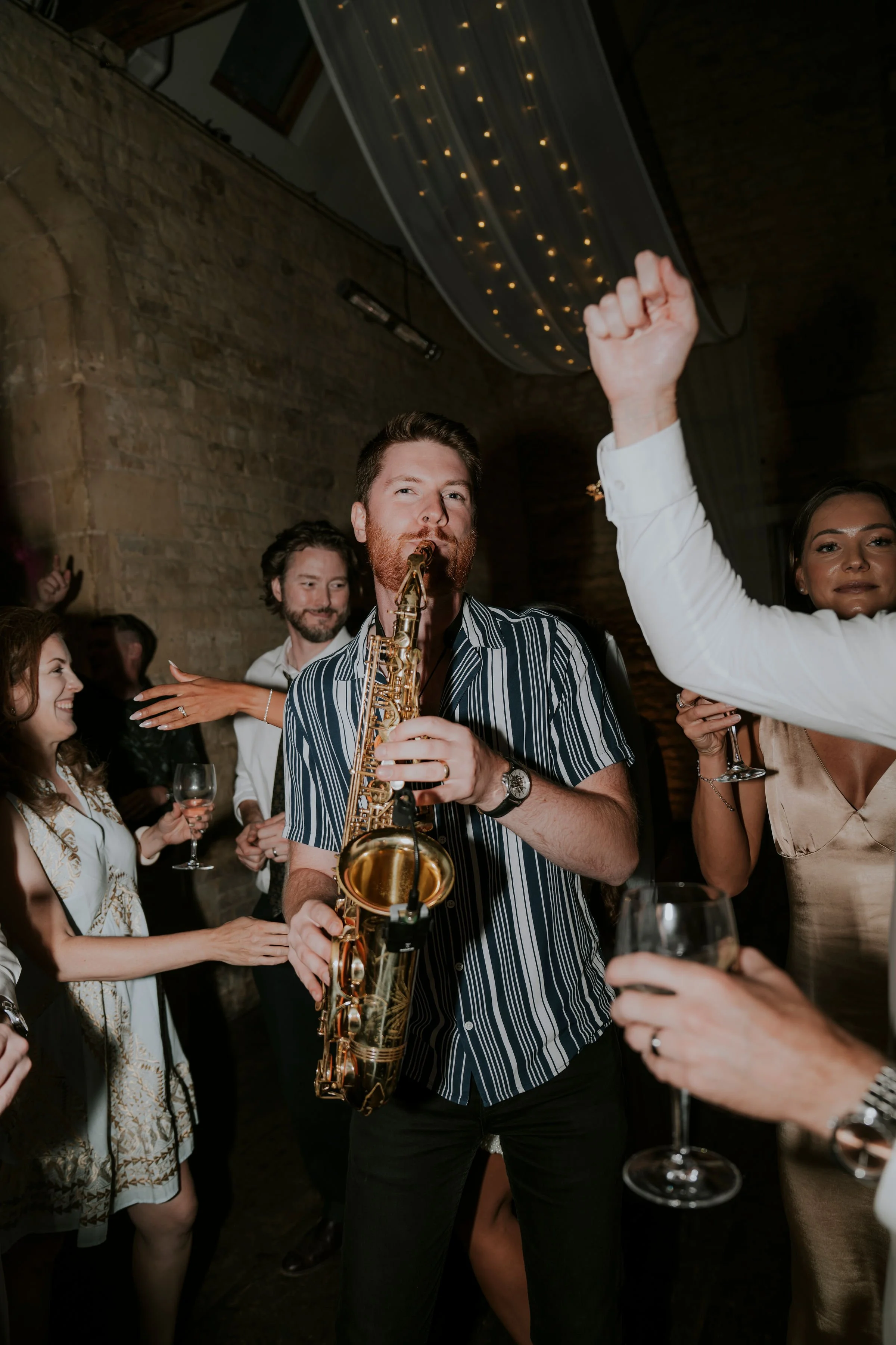 James Sax at Lapstone Barn Gloucestershire