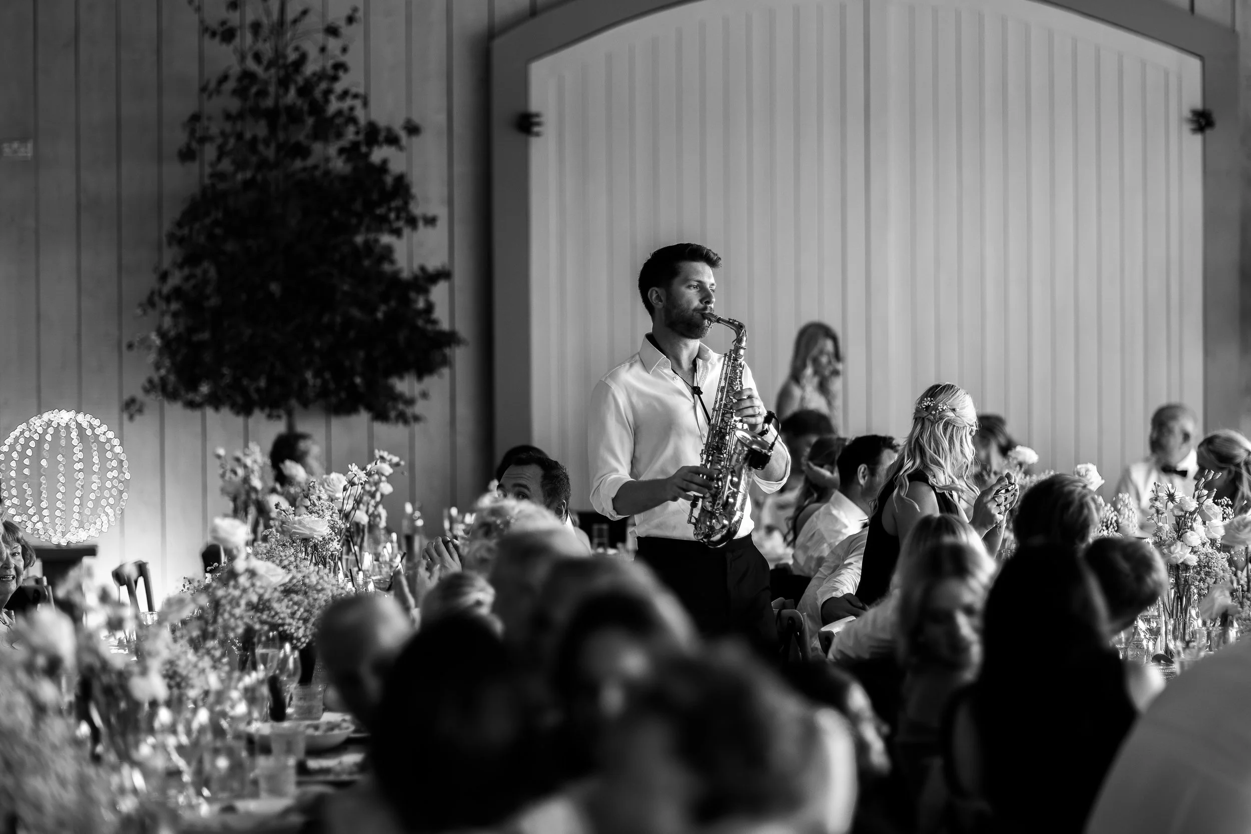 James Sax at Primrose Hill Farm Oxfordshire