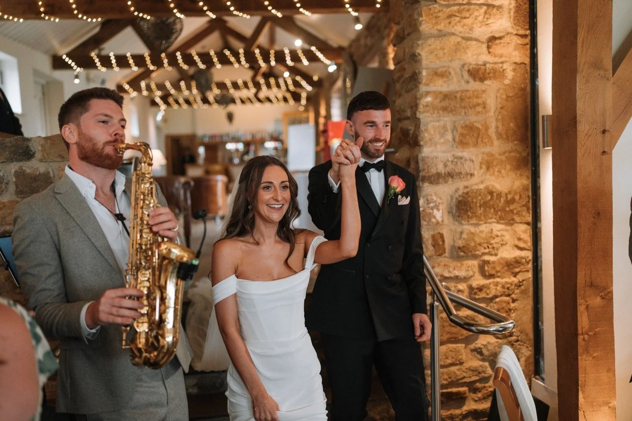 James Sax at Dodford Manor - Drinks Reception