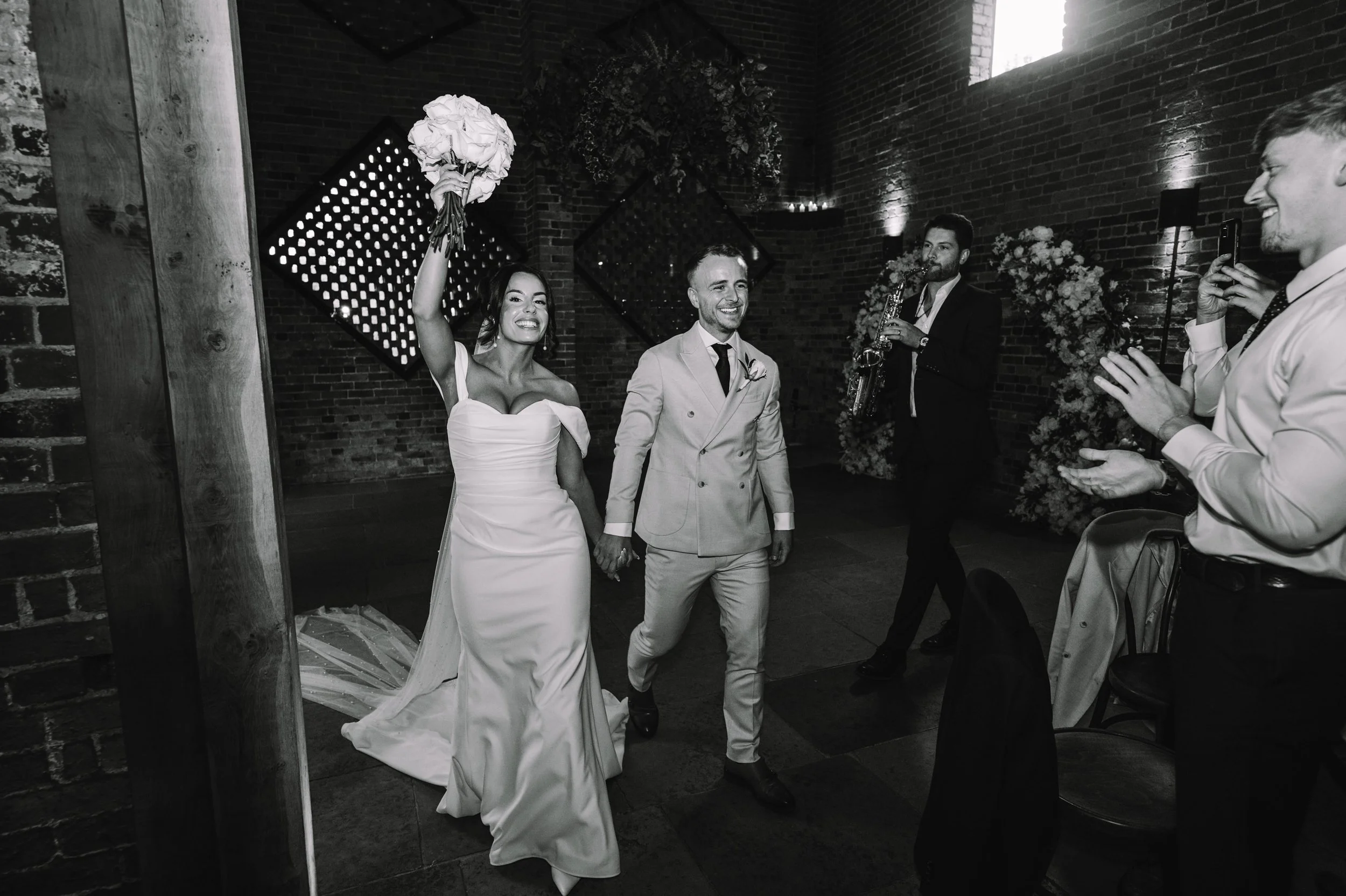 James Sax at Shustoke Barn (Cripps &amp; Co) - Wedding Breakfast Entrance Song