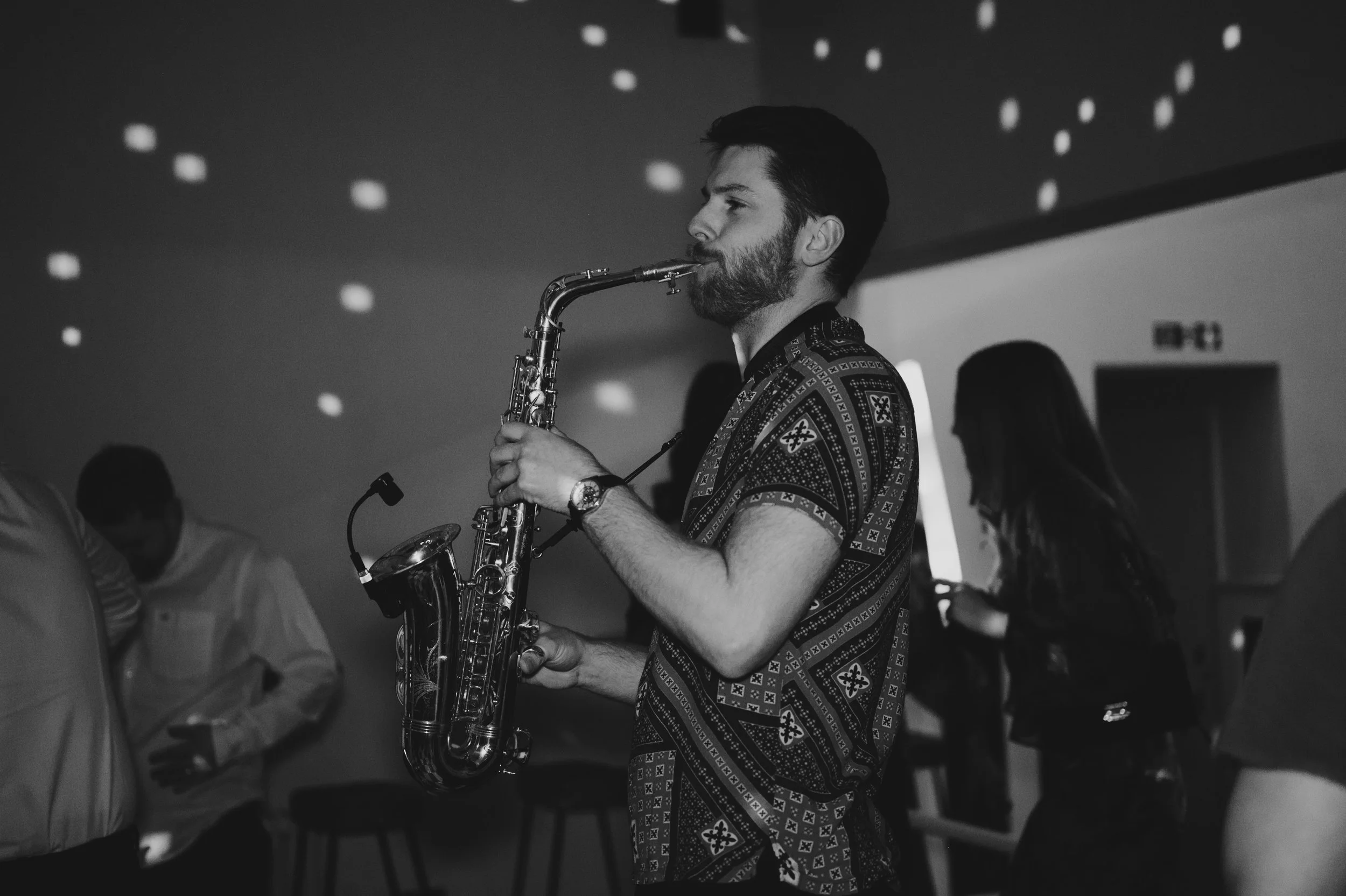 James Sax at Bourton Hall