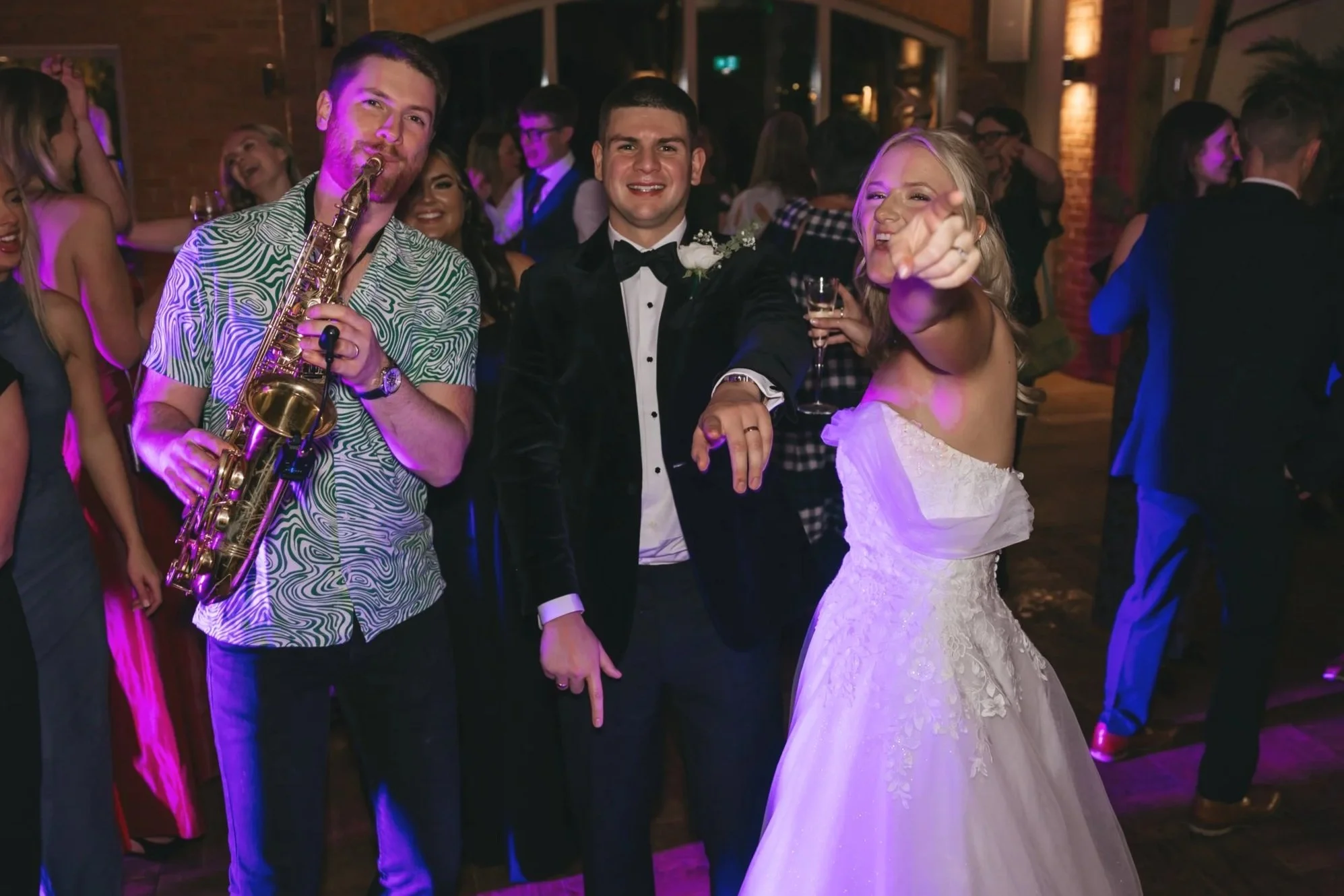 James Sax at Cider Mill Barn