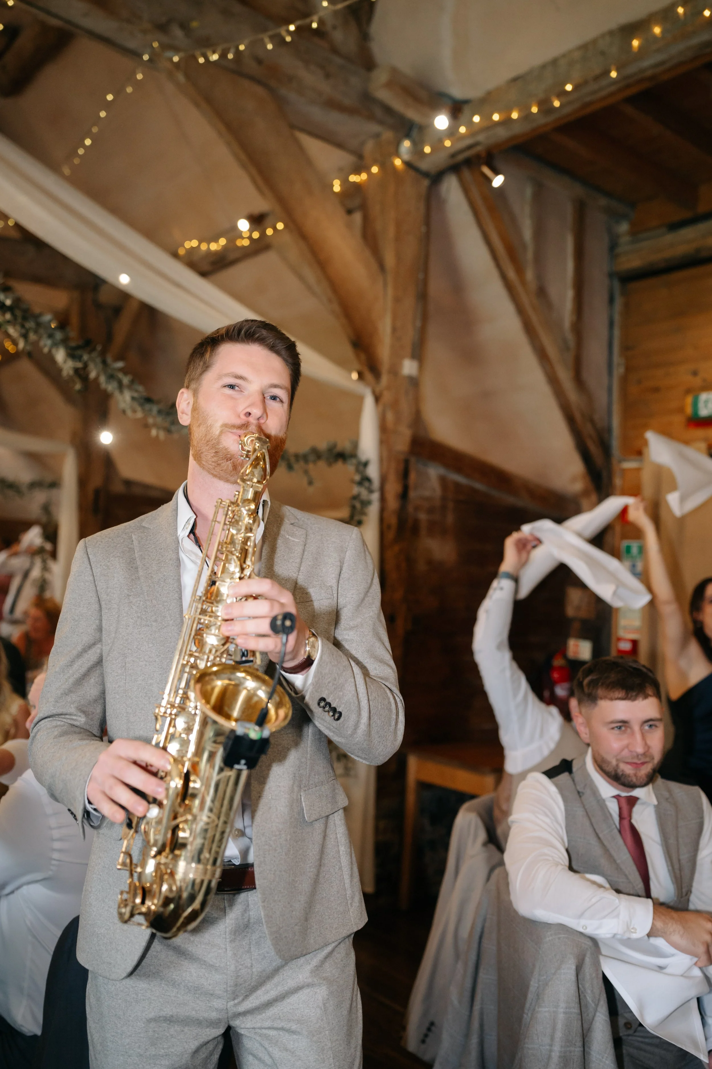 James Sax at Lains Barn
