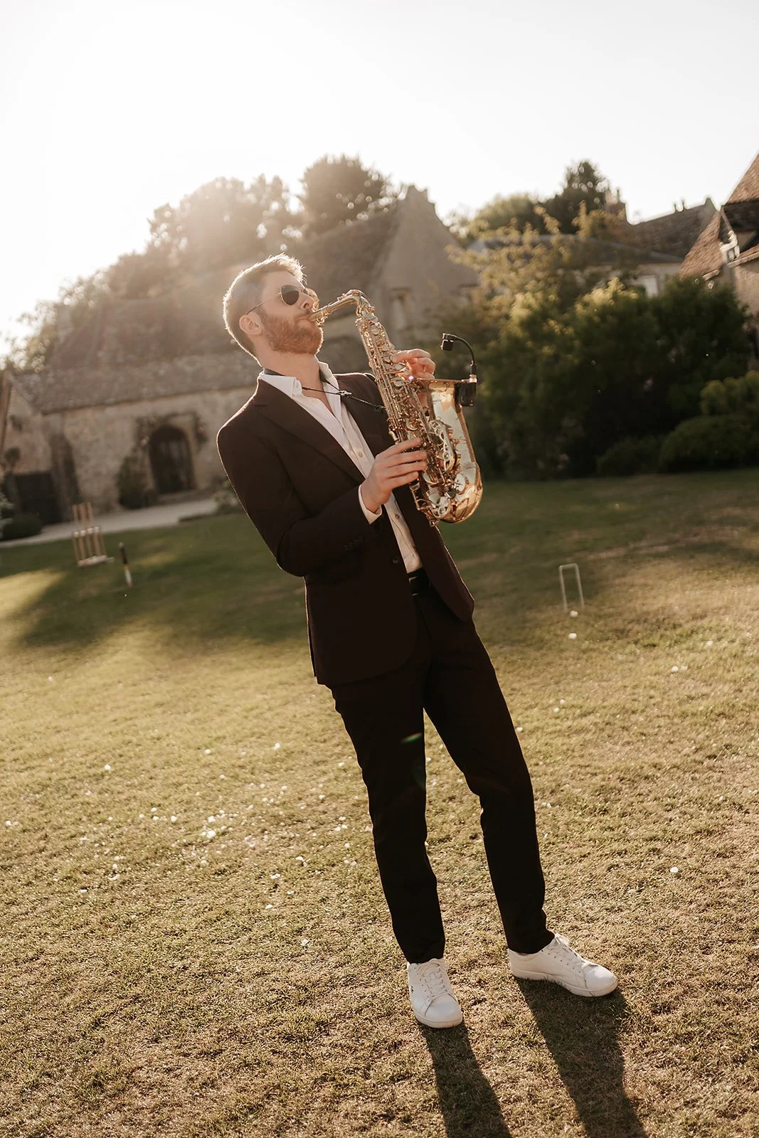 James Sax at Caswell House