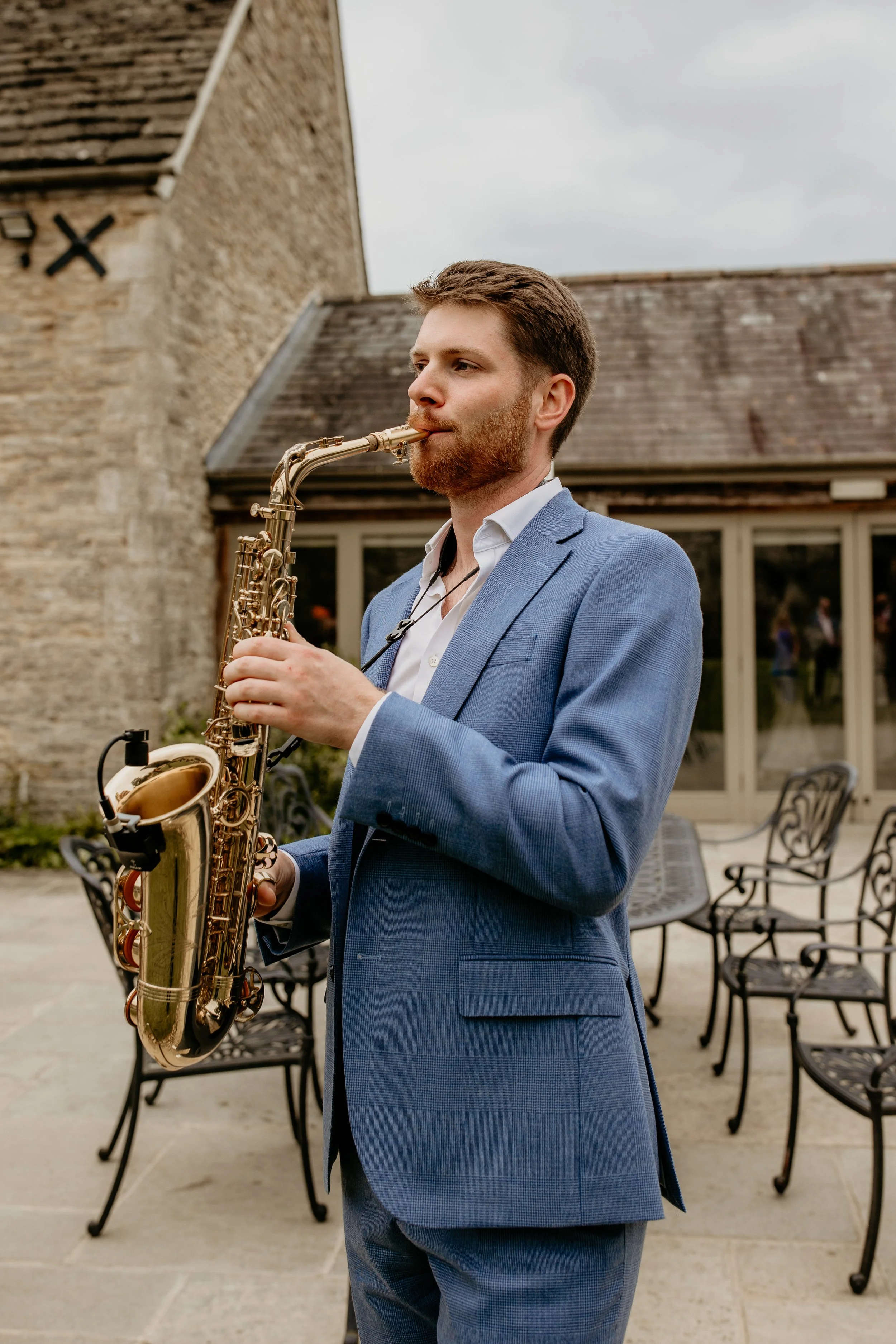 James Sax at Caswell House