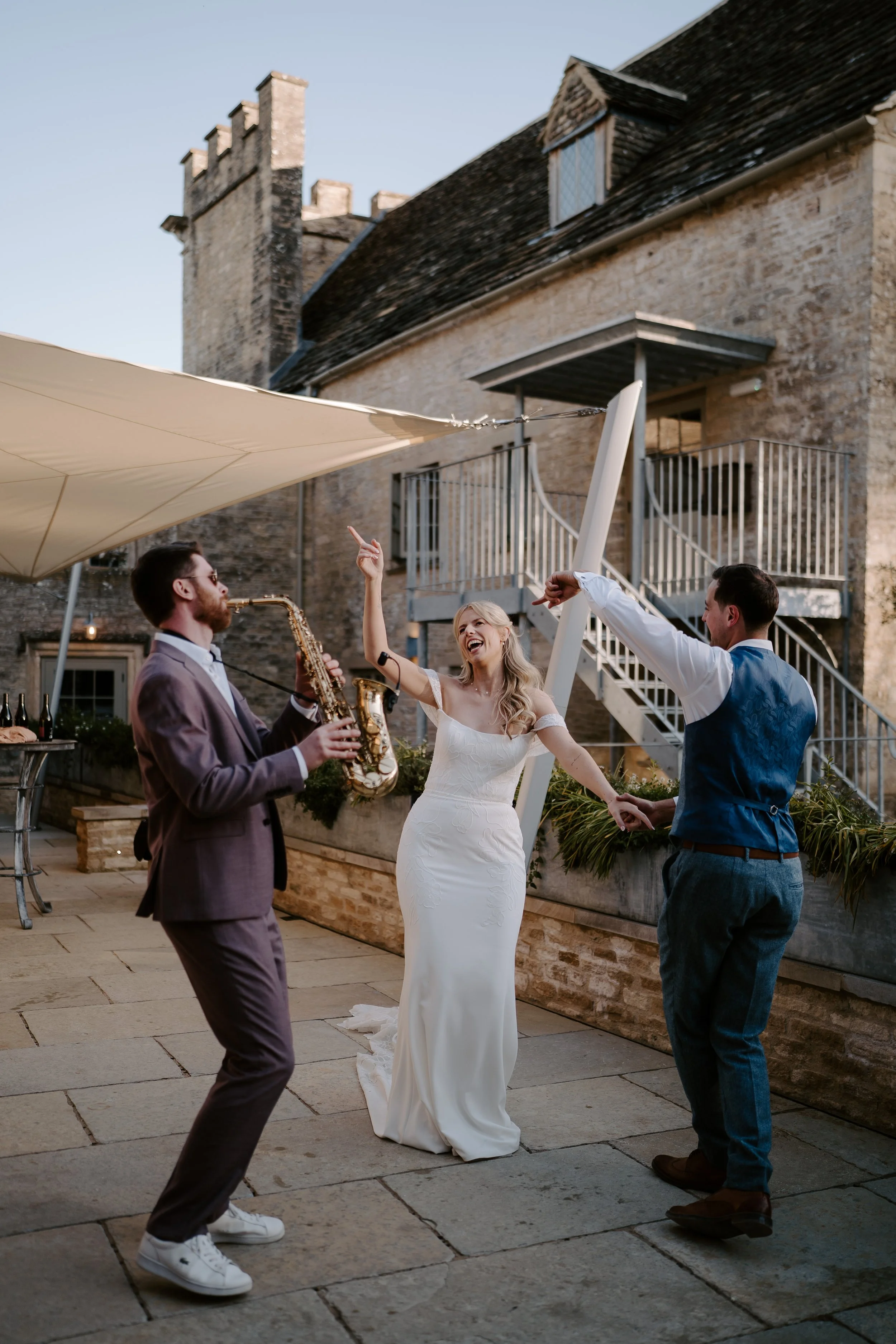 James Sax (Evening Cocktail Hour) at Ivy Lodge, Cirencester (Cripps &amp; Co)
