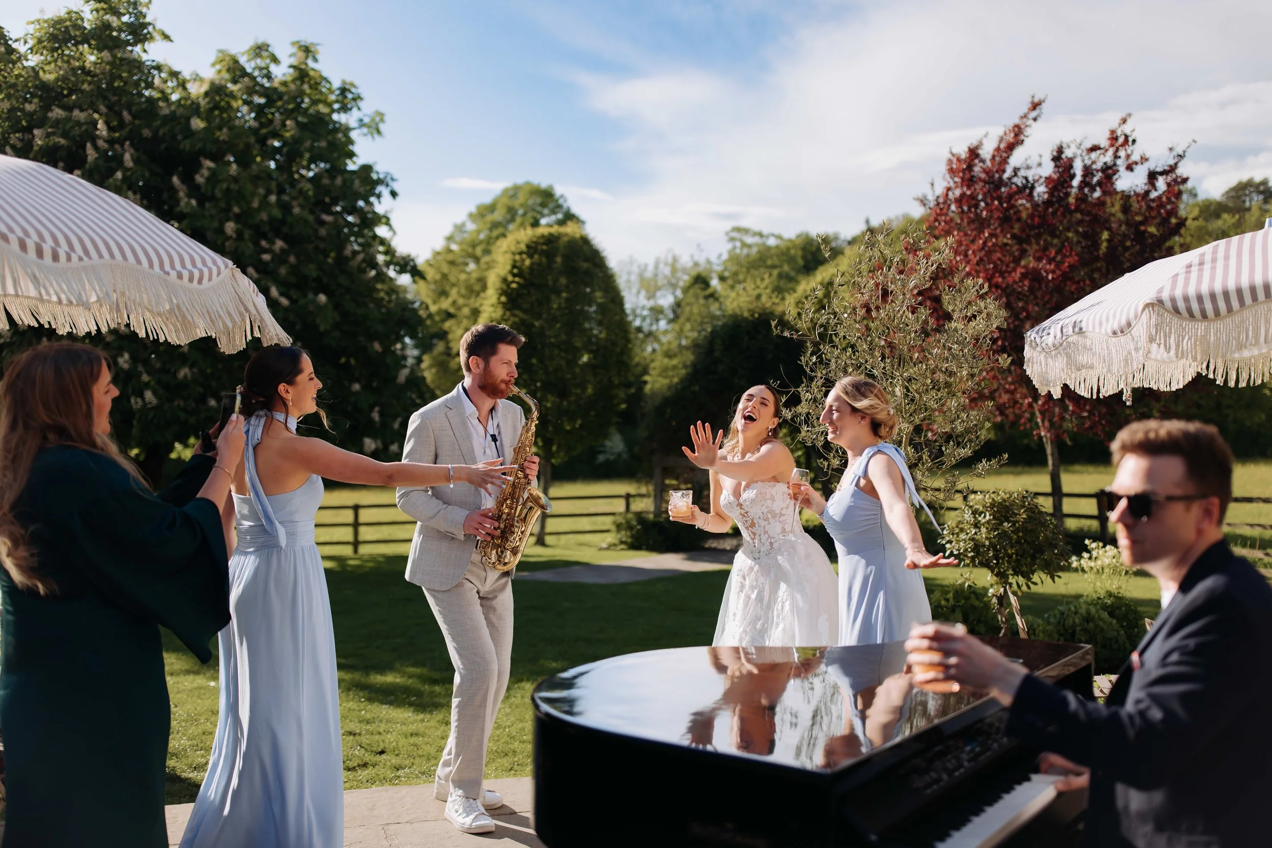 James Sax & Joe Pike Pianist - Piano & Sax Duo at Hyde House