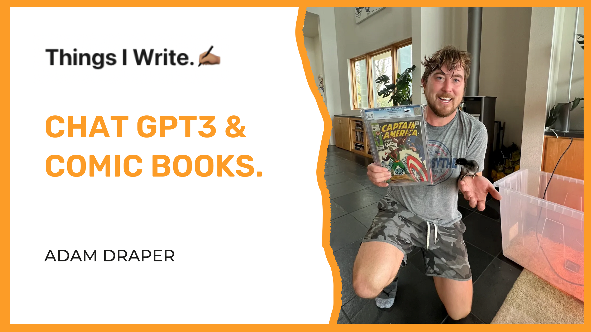 ChatGPT3 & Comic Books