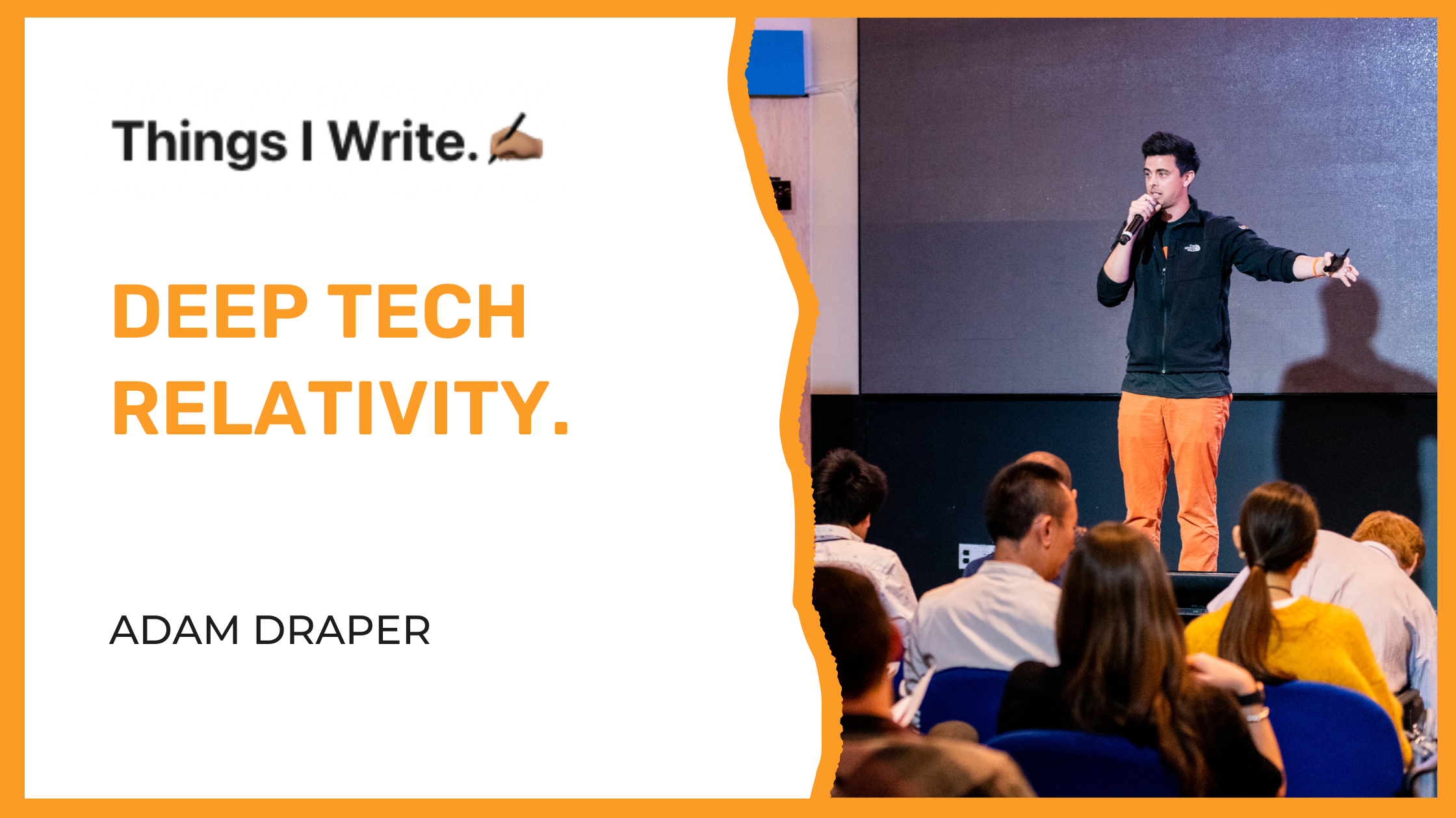 Deep Tech Relativity.