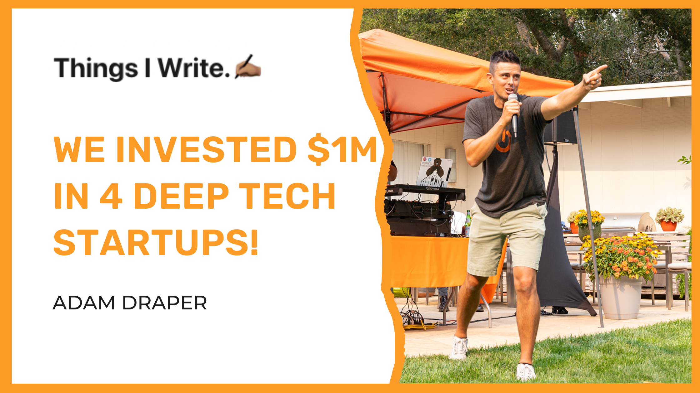We Invested $1m in 4 Deep Tech Startups!