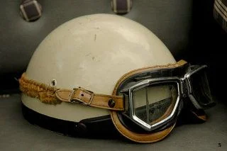 1960s Halfhelmet with Goggles