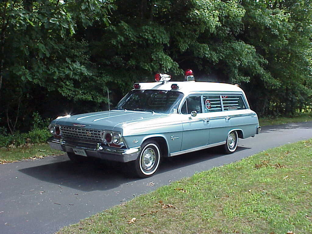 1962 Chevrolet C/B BelAir Ambulance
