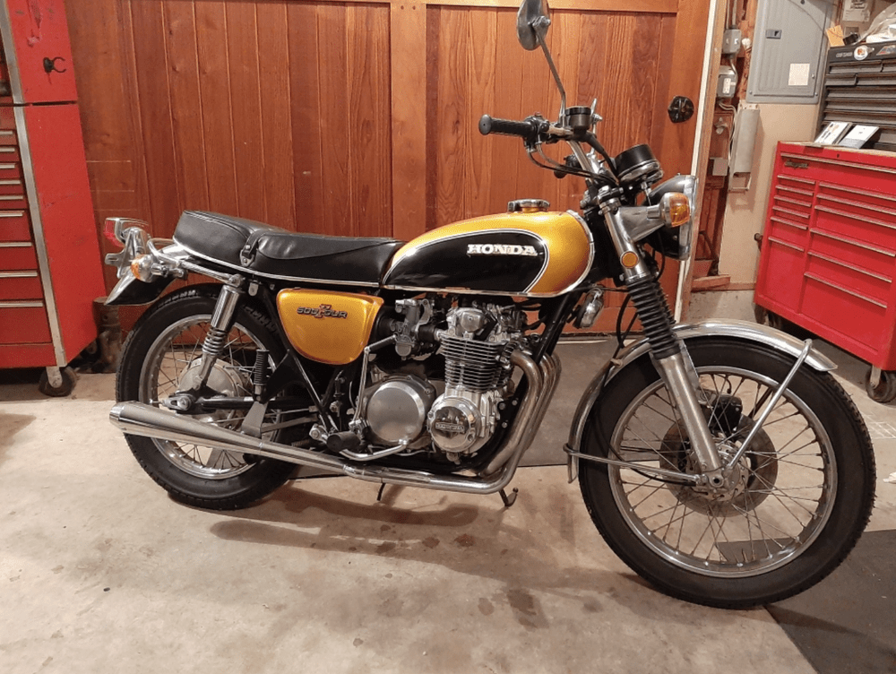 Honda Cb500 1972 Honda Motorcycle For Sale CB550-Powered 1972