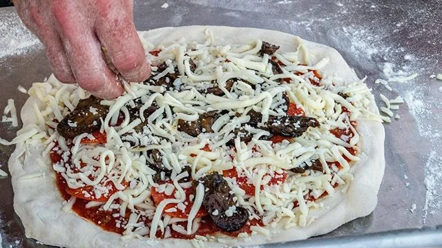 Sticks and Stone prepares your pizza right in front of you, and has it ready to go in minutes. We&rsquo;ll be at Helltown Brewery next on August 31st. Check out our website or subscribe to our page to keep up with us. 
https://sswfpizza.com

#pizza #