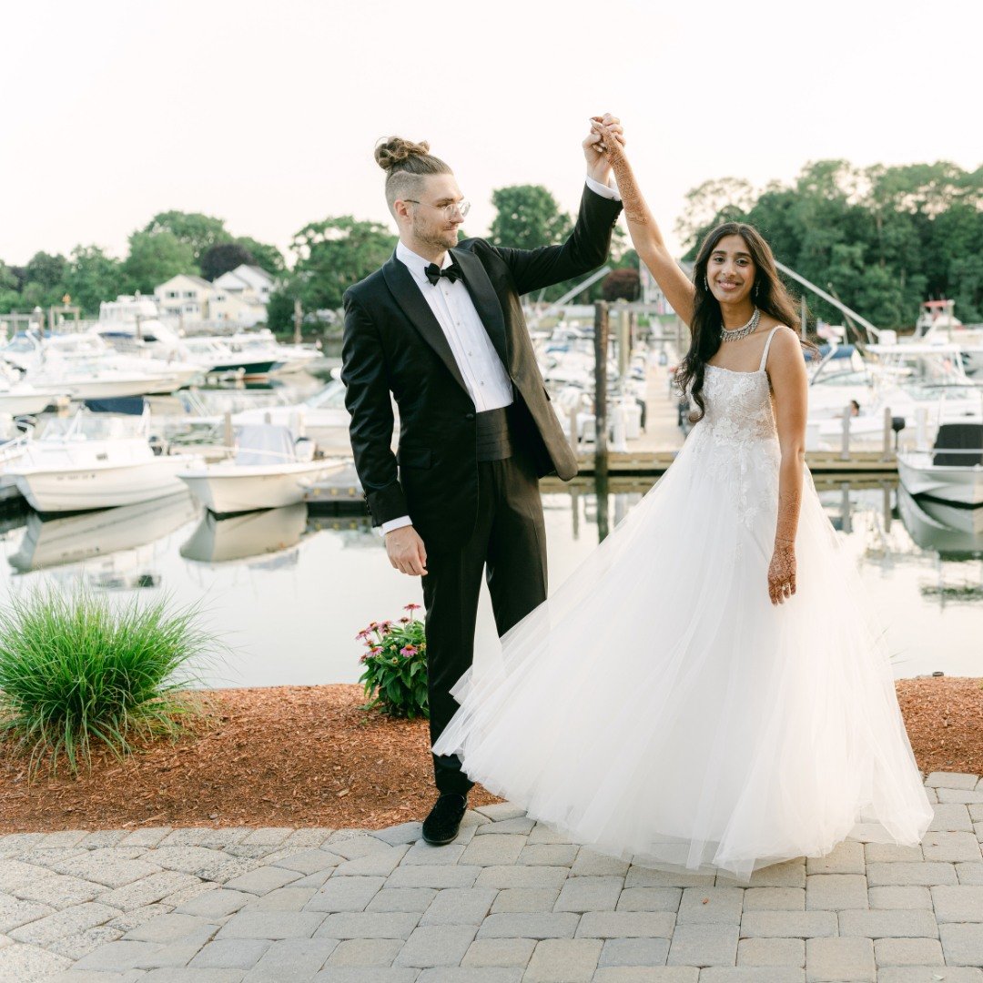 When East meets West and tradition gets its own twist. Every dress here tells a different story&mdash;white gowns, henna-stained hands, and that perfect blend of Indian soul and American style. Love how these moments prove you really can have the bes