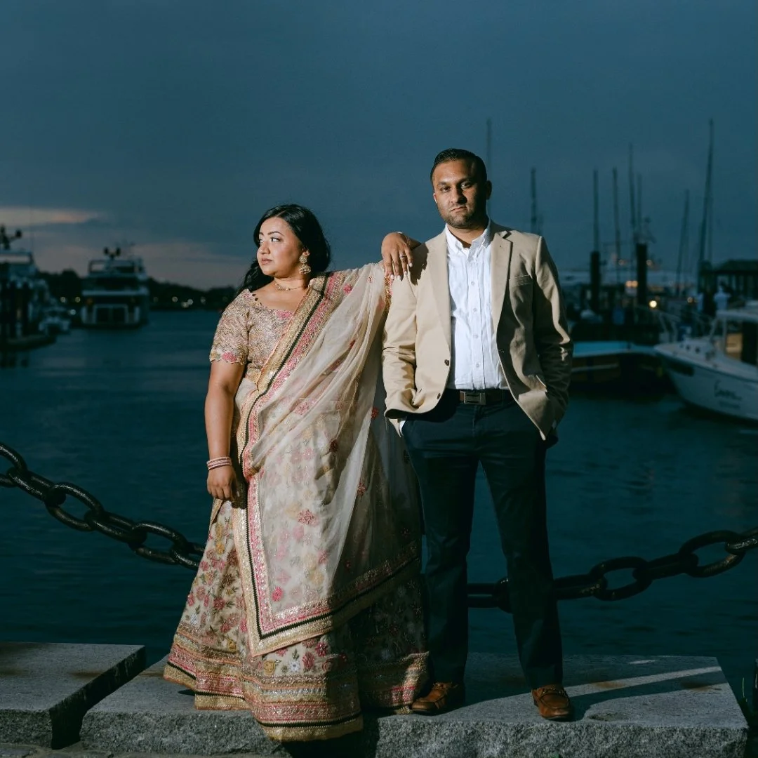 Sometimes Boston decides it&rsquo;s going to show off and bring in some storm clouds right when you&rsquo;ve got a photoshoot planned. Instead of running for cover, these two didn&rsquo;t miss a beat&mdash;they leaned all the way in. Stormy skies? Co