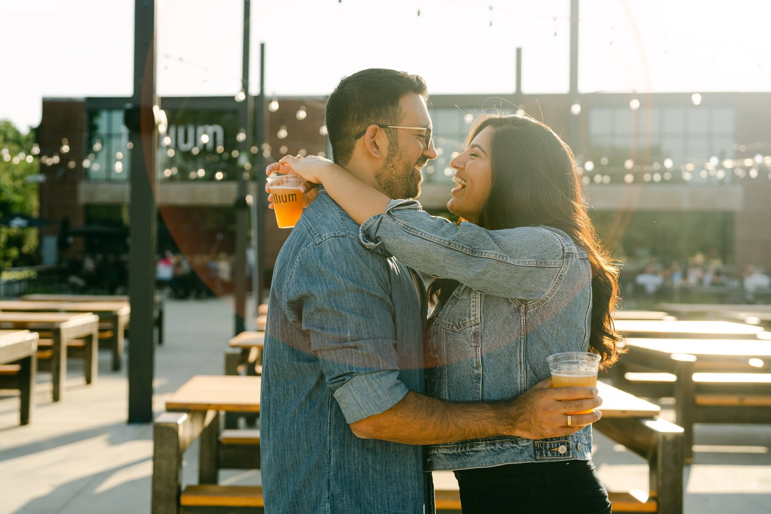 R+R | Trillium Brewery + Borderland State Park Engagement