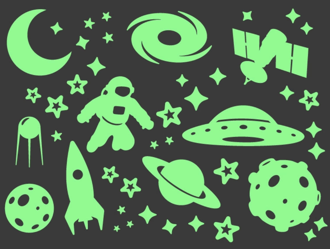 Glow-in-the-Dark Stickers