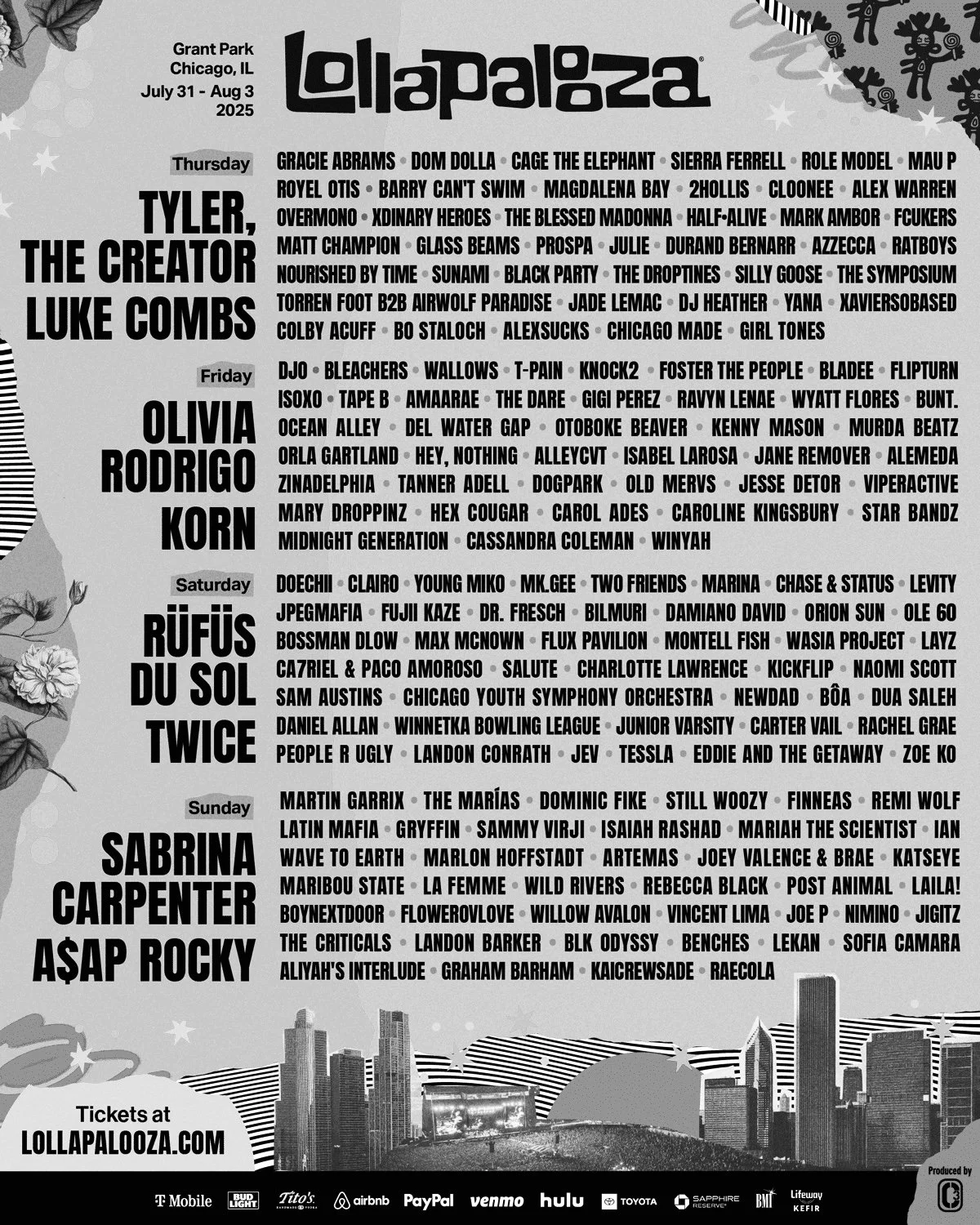 Lollapalooza w/ Vincent Lima