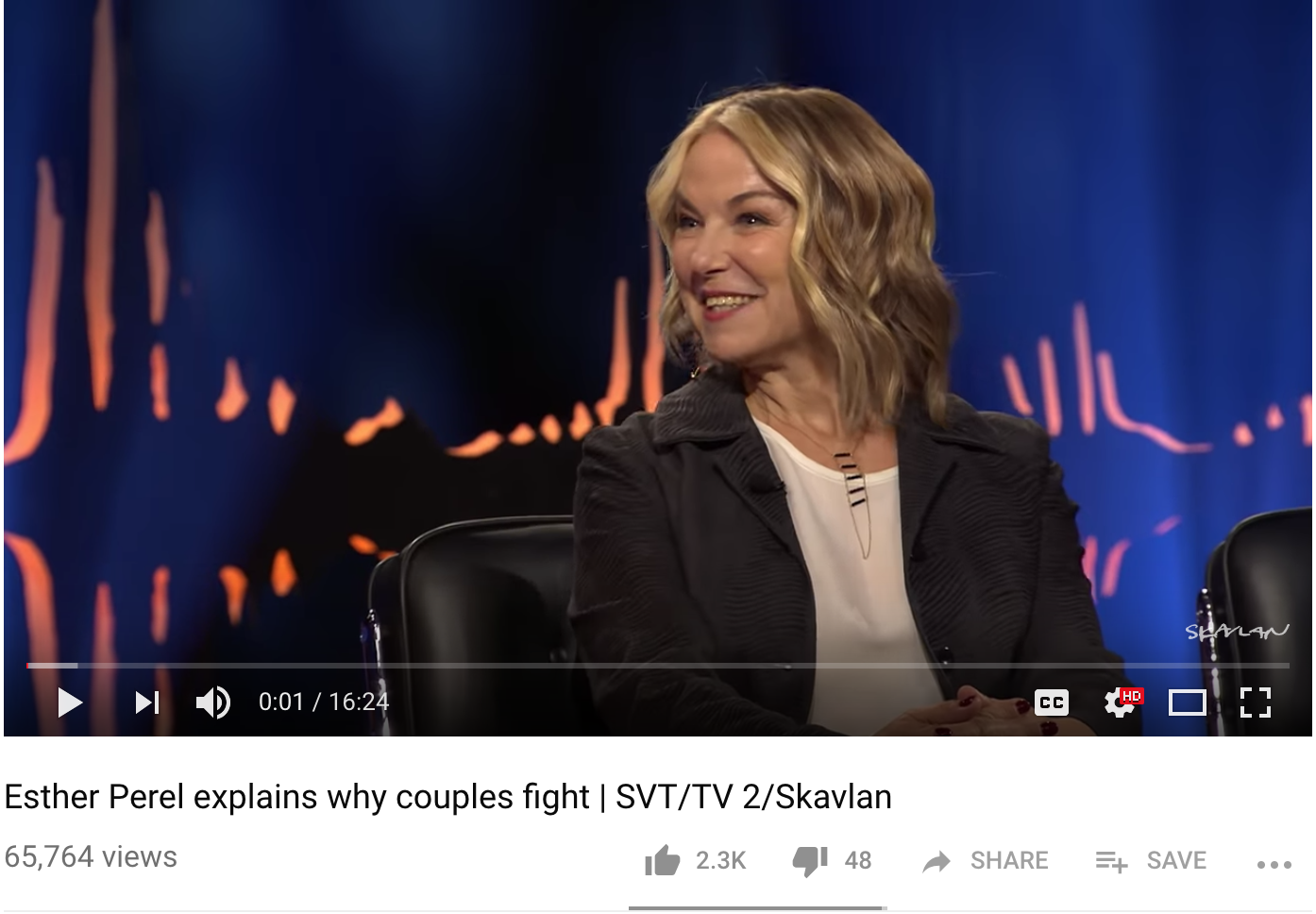 Esther Perel Explains Why Couples Fight