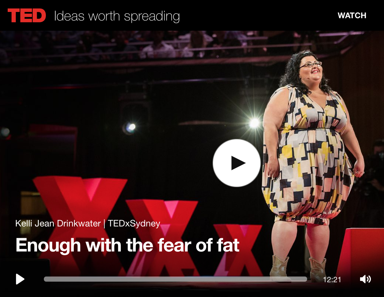 Enough With the Fear of Fat Kelli Jean Drinkwater