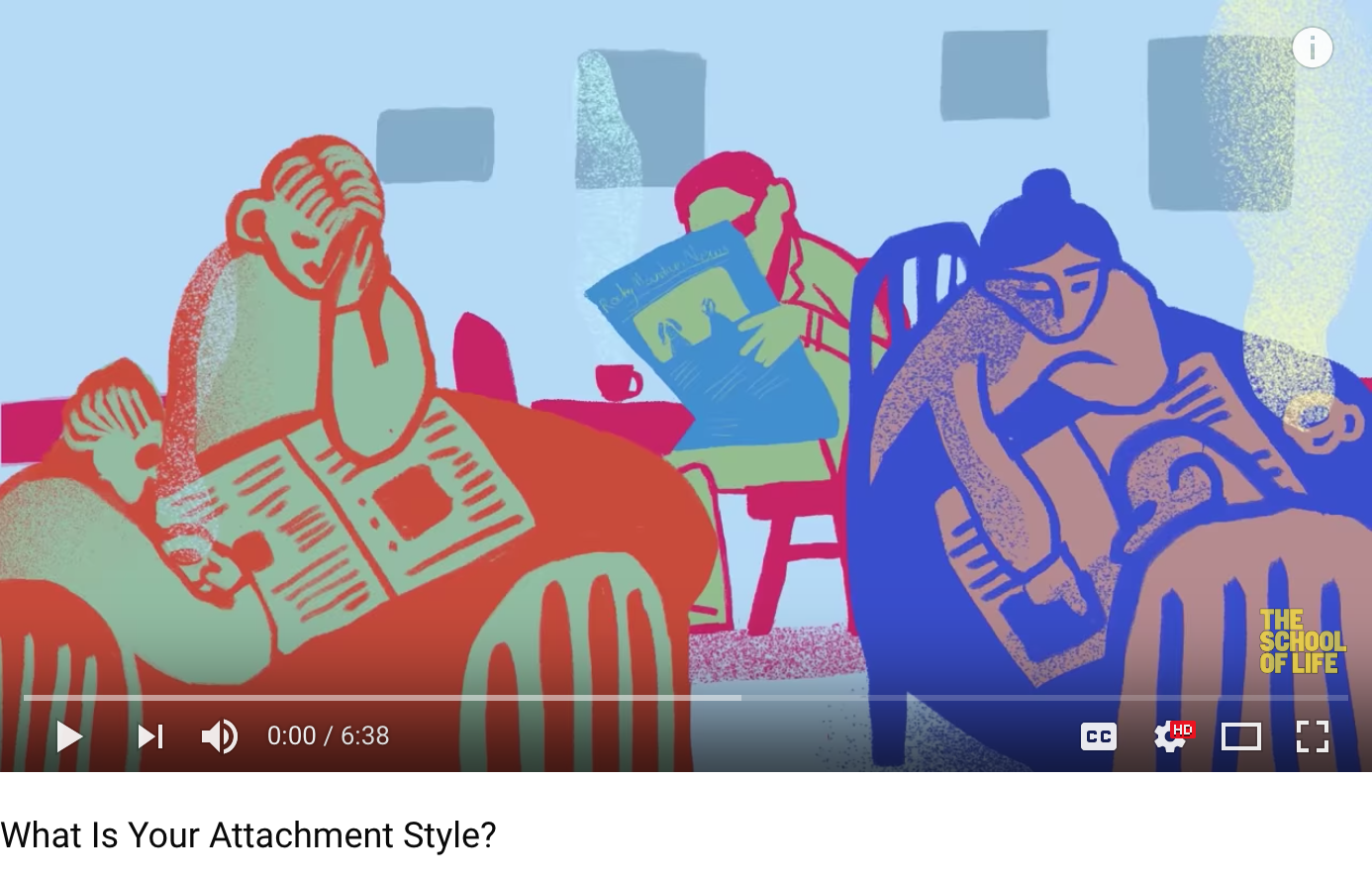 What Is Your Attachment Style? The School of Life