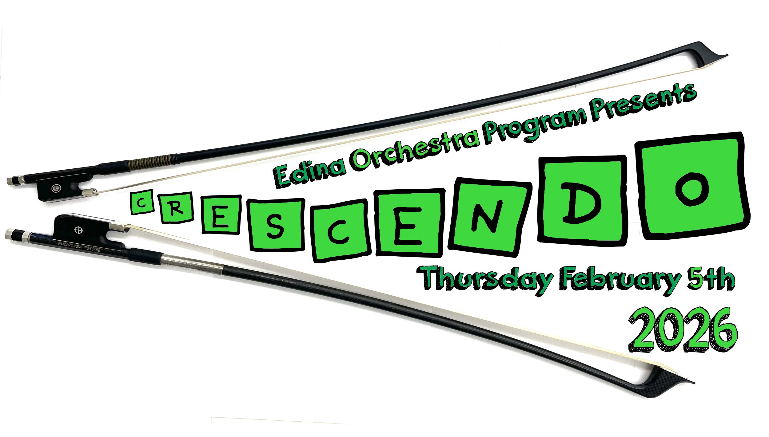 2026 Crescendo Concert - Thursday February 5th 7:30PM - South View Gym
