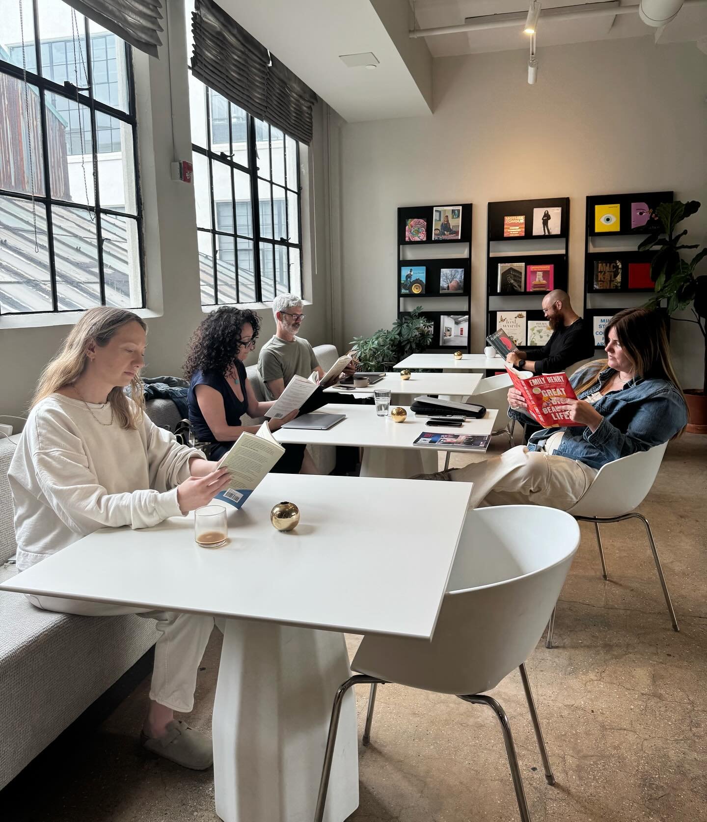 Have you been wanting to read more, but never seem to find the time?  This Wednesday at 10am carve 25 minutes out of your day to read silently with us in the HudCo Caf&eacute;. You can bring your own book or pick out something new from the Picture Bo