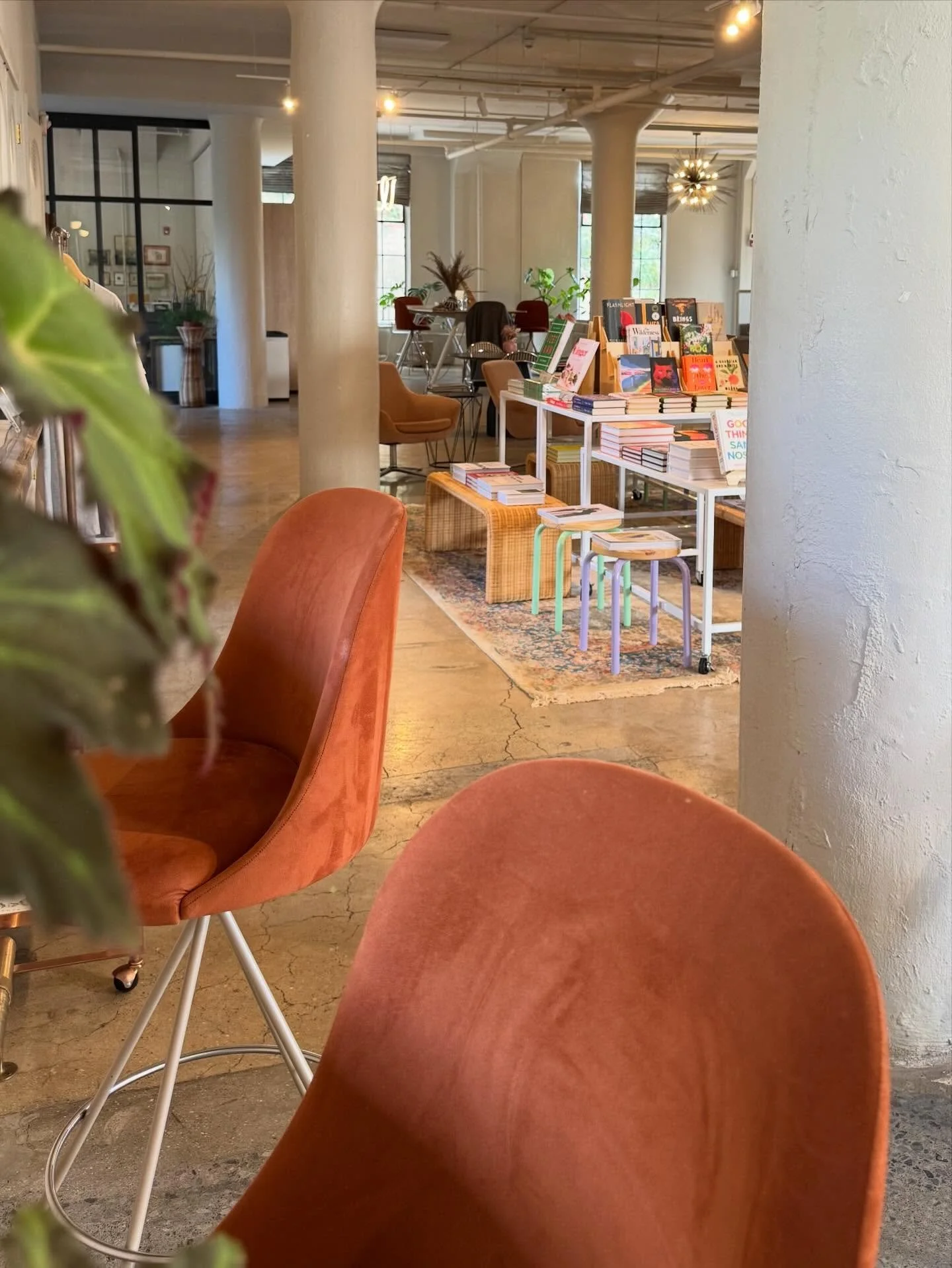 The weather outside is frightful, but we have a seat inside the delightful HudCo for you! From 9-2 enjoy your book browsing with beverages and treats from @boxingdaycafe. And join us tonight for book club to discuss The Wilderness by Angela Flournoy 