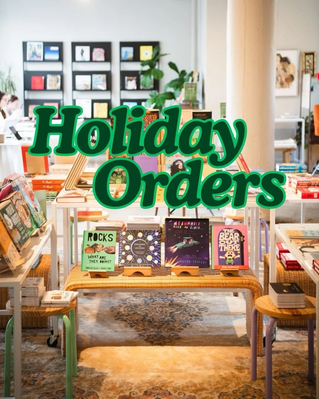 Let&rsquo;s get your special orders ready in time for the holidays! Email picturebookny@gmail.com today for Hanukkah night 1, or by Monday December 15th for Christmas orders.